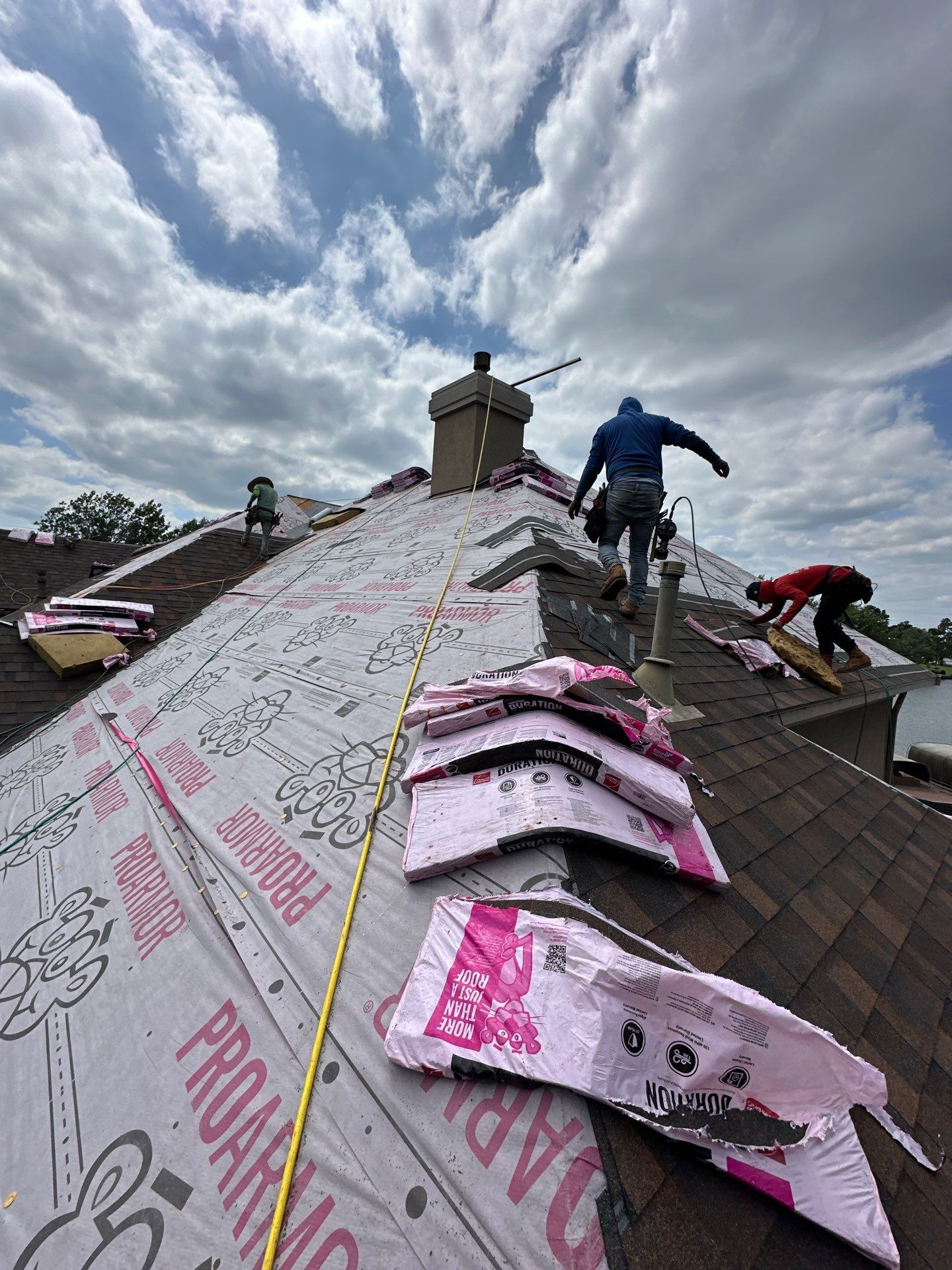 Project in Montgomery by Motion Roofing