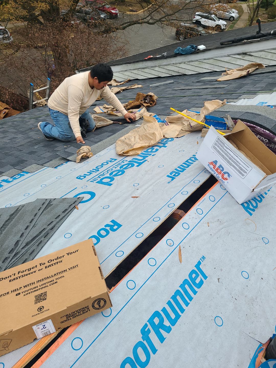Falls Church: Residential Roof Replacement with CertainTeed Landmark Pro in Max Def Moire Black by RM Banning, Inc.