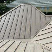 24ga 1.5" Mechanical Seam Sierra Tan by Total Roofing System The Metal Roof Experts