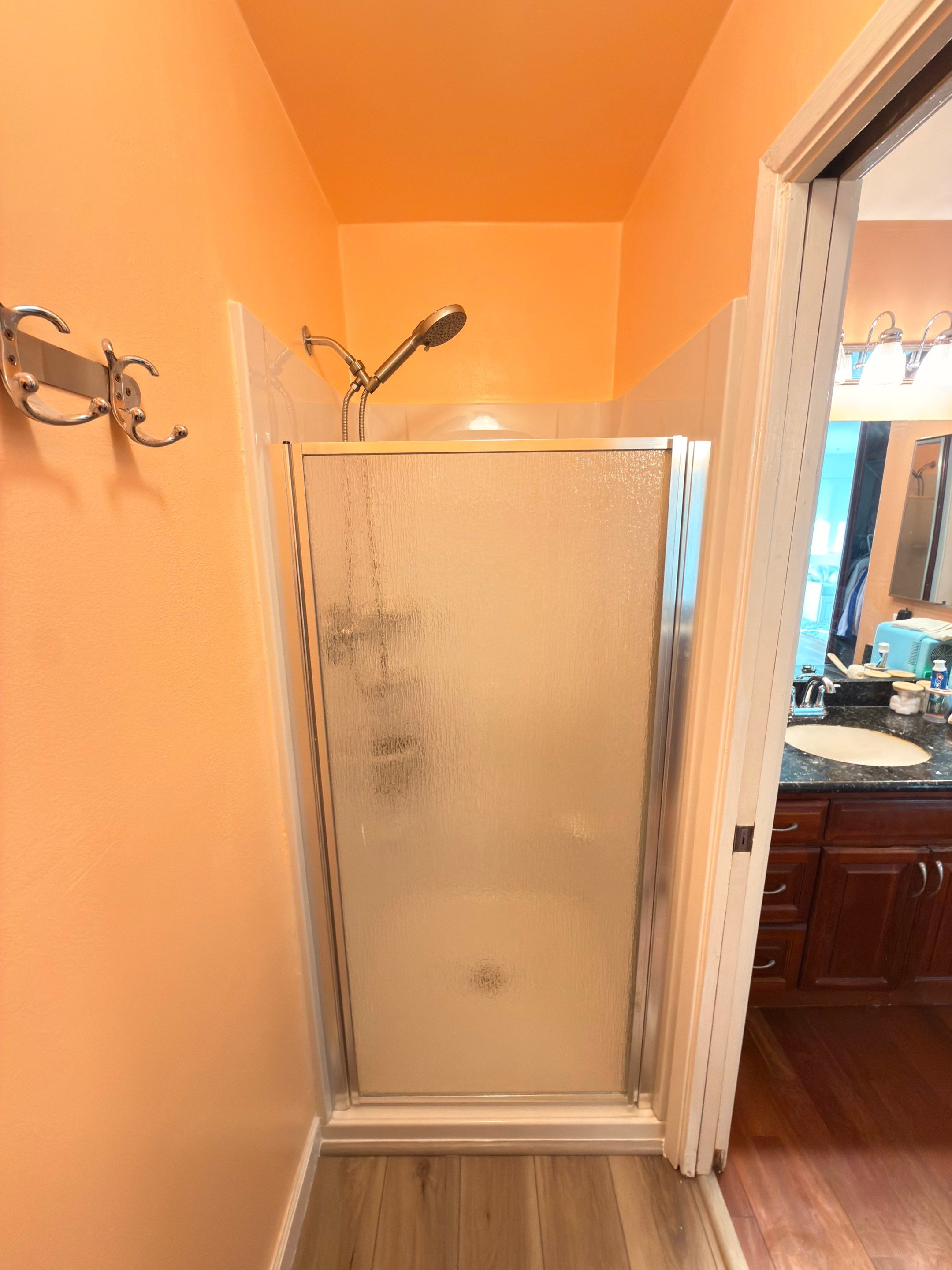 Shower Remodel due to Water Intrusion by Anza Builders, Inc. 