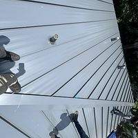 24ga 1.5" Mechanical Seam Mill Finish by Total Roofing System The Metal Roof Experts