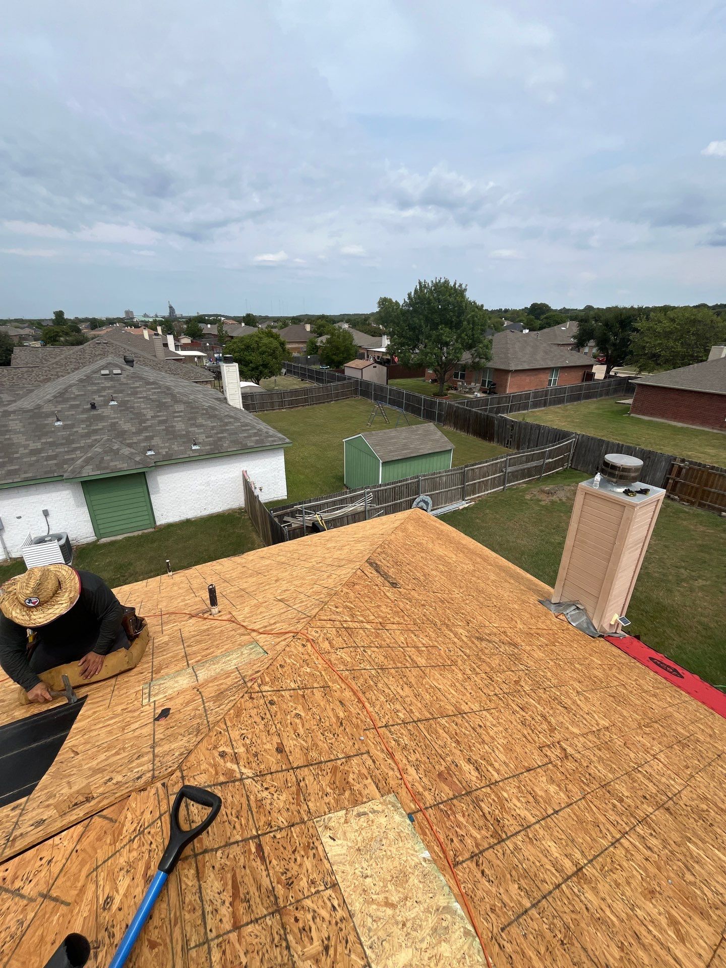 USAA Approved Reroof Project by Berry Good Roofing 