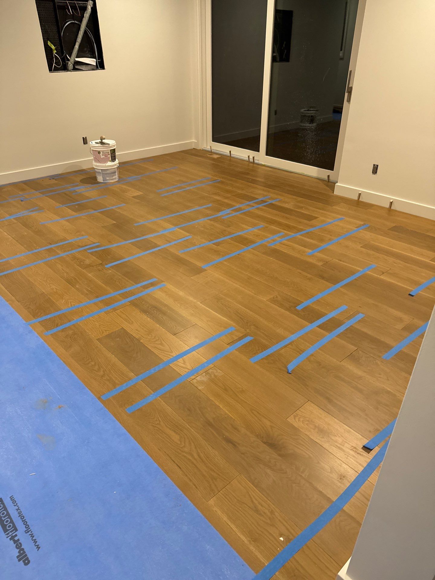 Custom Domestic White Oak Floors Installed in this Large Lakeshore Stunner! by RTBaldwin Hardwood Floors