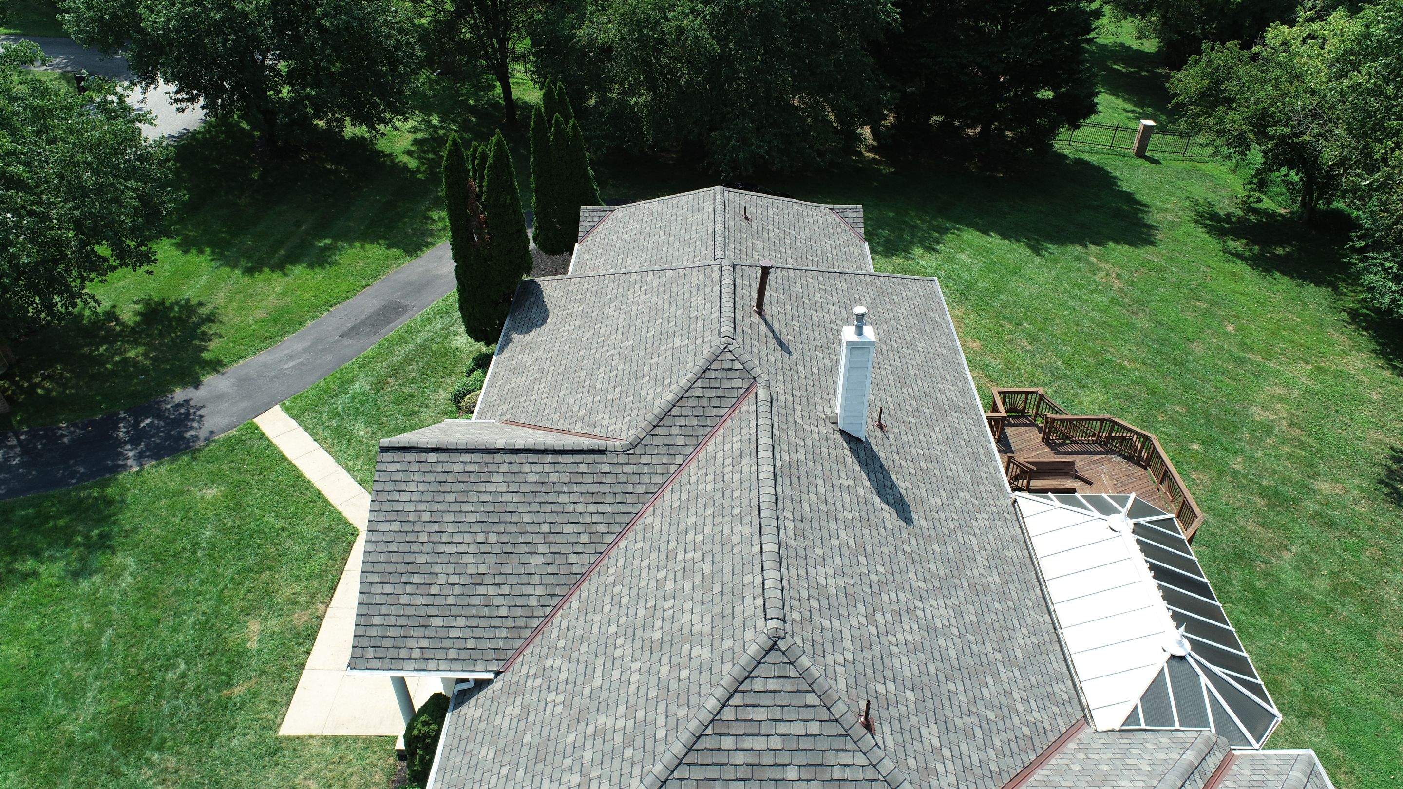 Roof Replacement using Certainteed Grand Manor Shingles by American Home Contractors