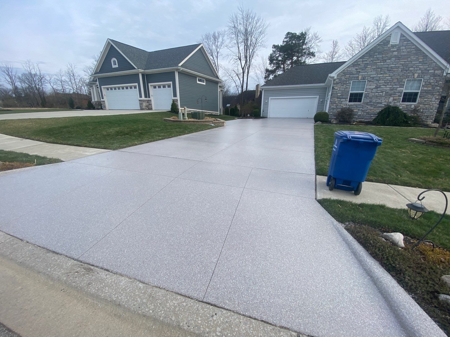 Driveway Installation using Fieldstone by Your1DayFloor.com