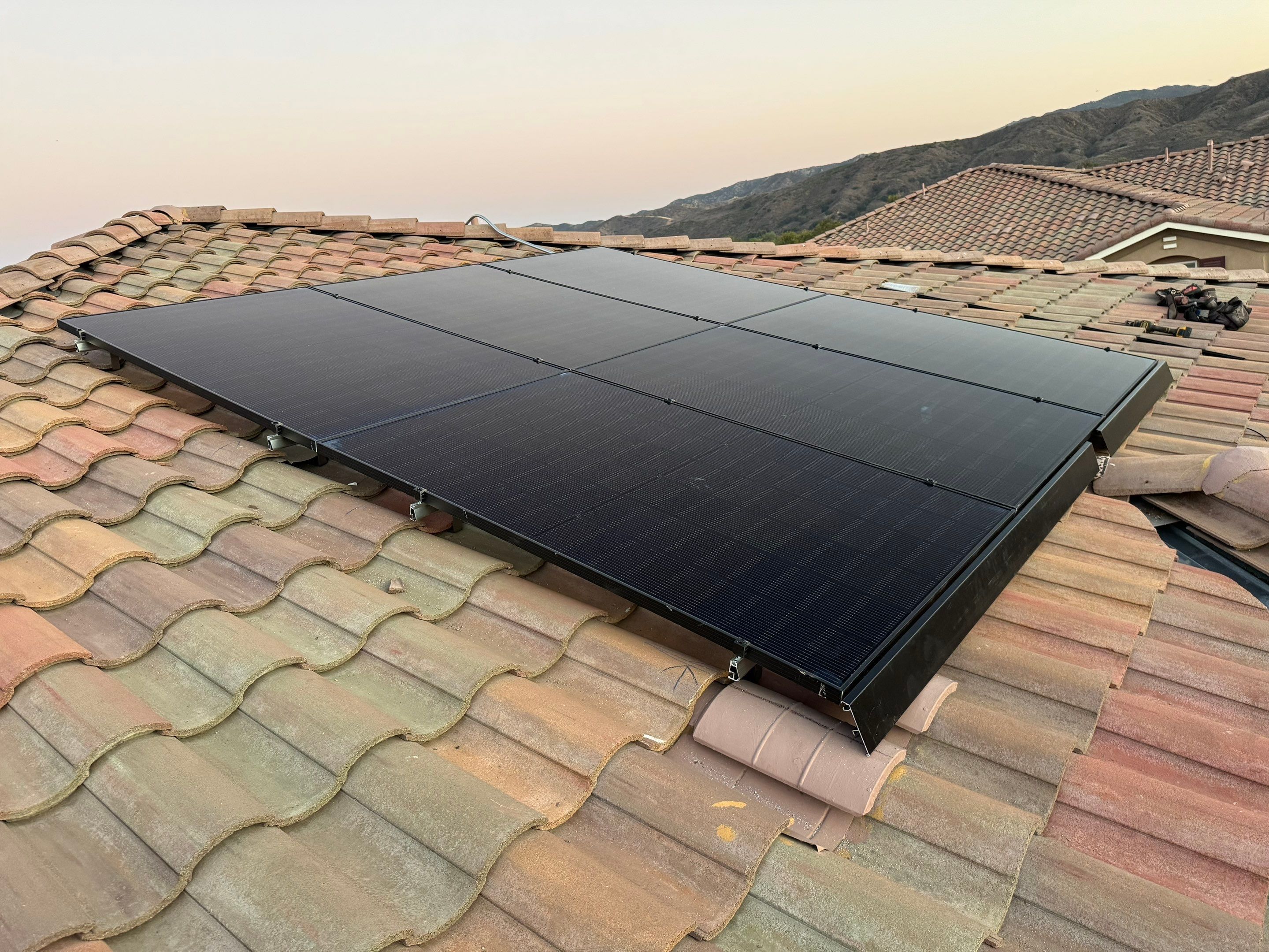 Solar Panel Installation and Enphase IQ Battery Storage in Simi Valley by VIBE SOLAR
