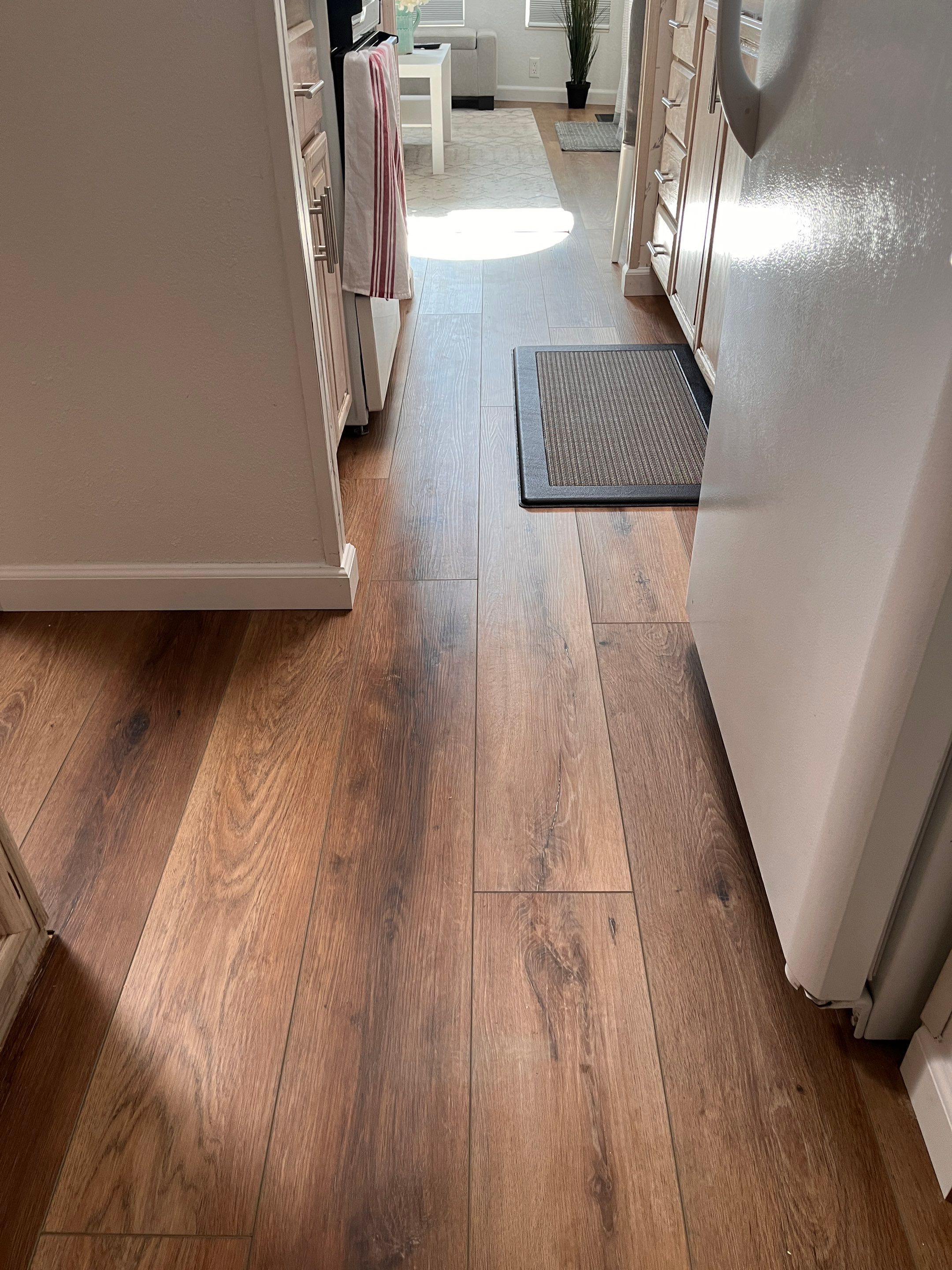 Flooring Installation using Luxury Vinyl Plank by Footprints Floors of Chandler 