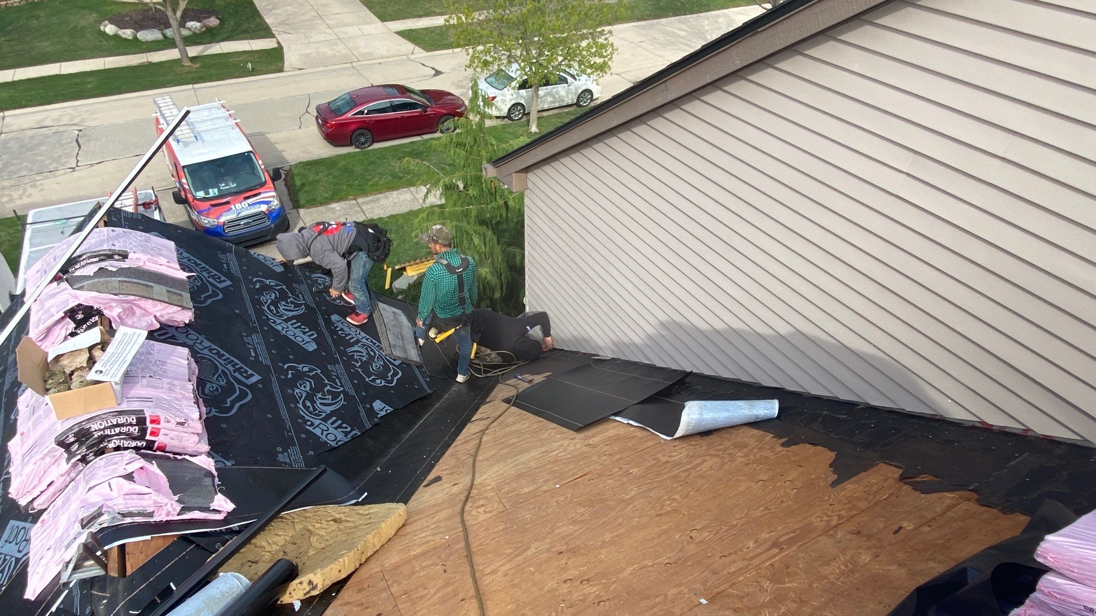 Roof Replacement using CertainTeed Landmark by 180 Contractors