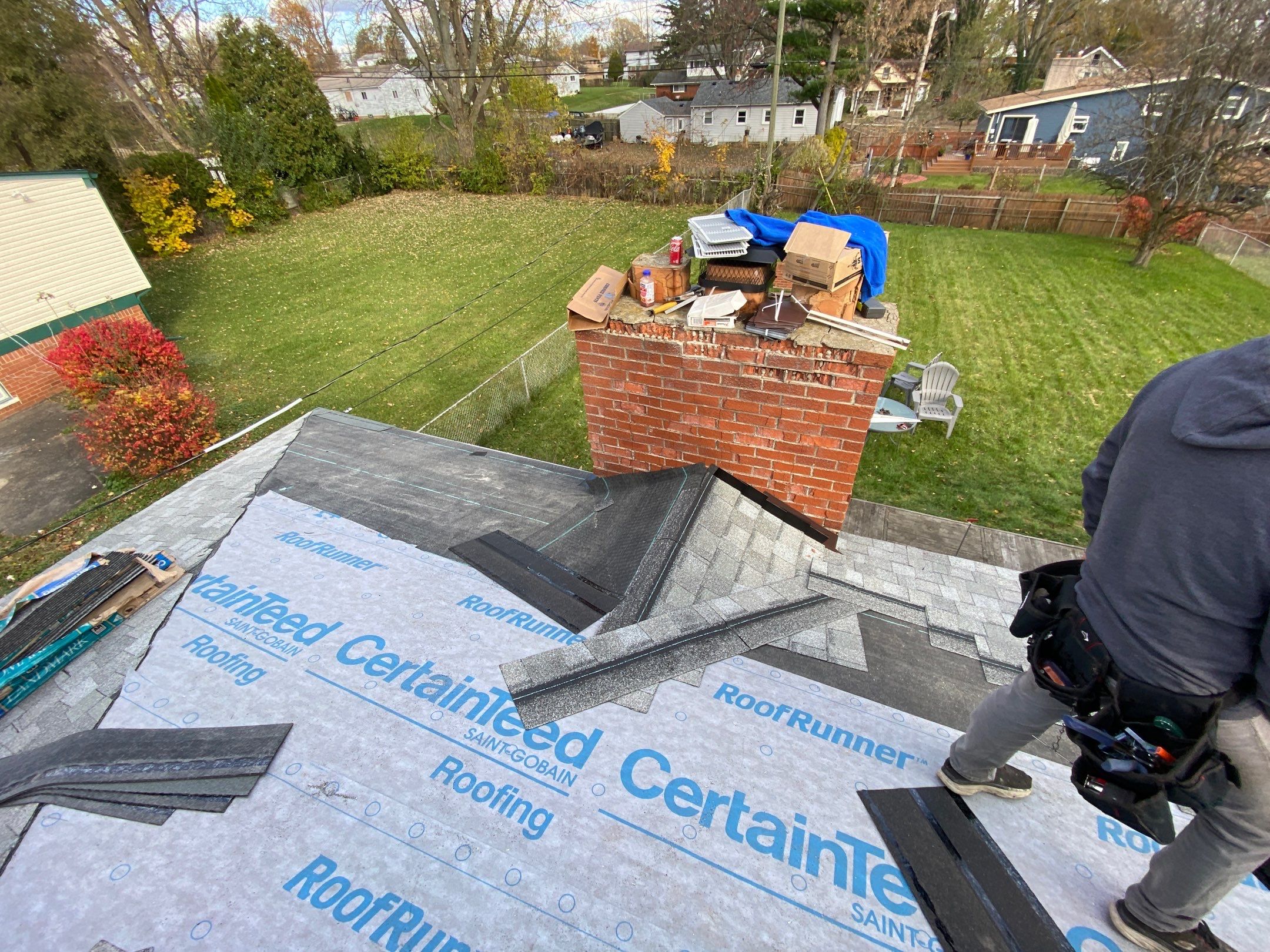 Roof Replacement using CertainTeed Landmark by 180 Contractors