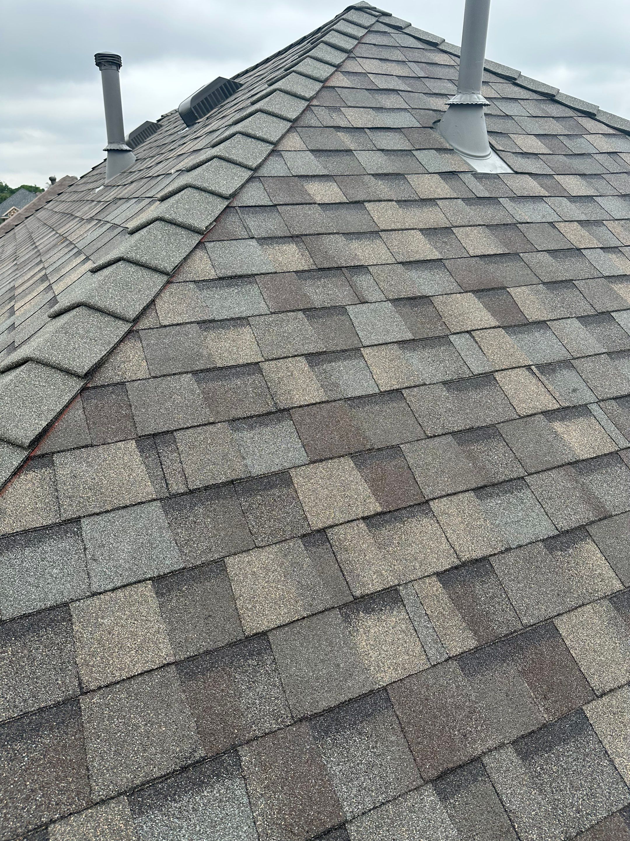 Residential Roofing Installation using CertainTeed Landmark MaxDef Weathered Wood by OneSource Roofing and Restoration