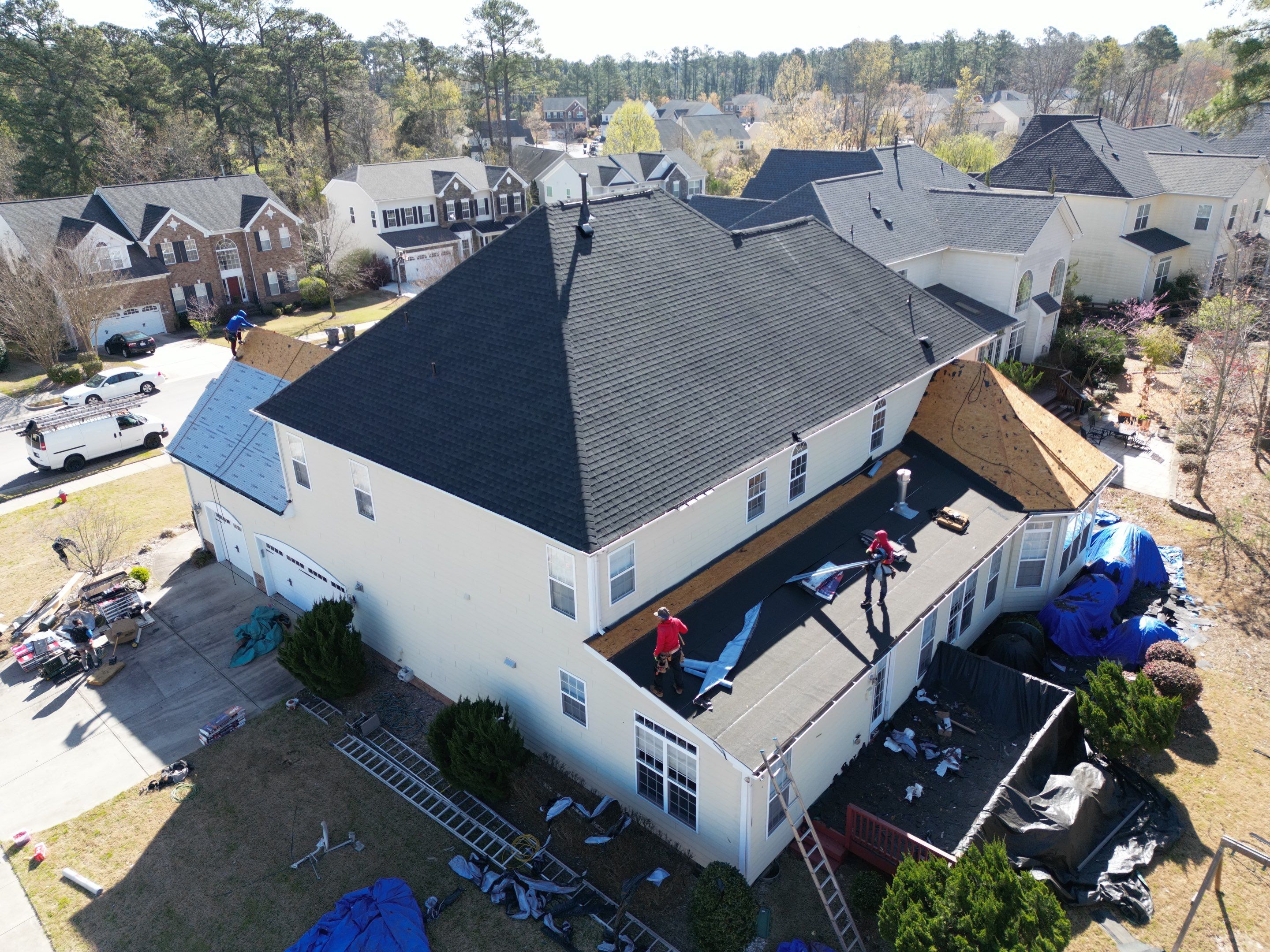 Roof Replacement - GAF Timberline HDZ Charcoal  by Pro Performance Roofing