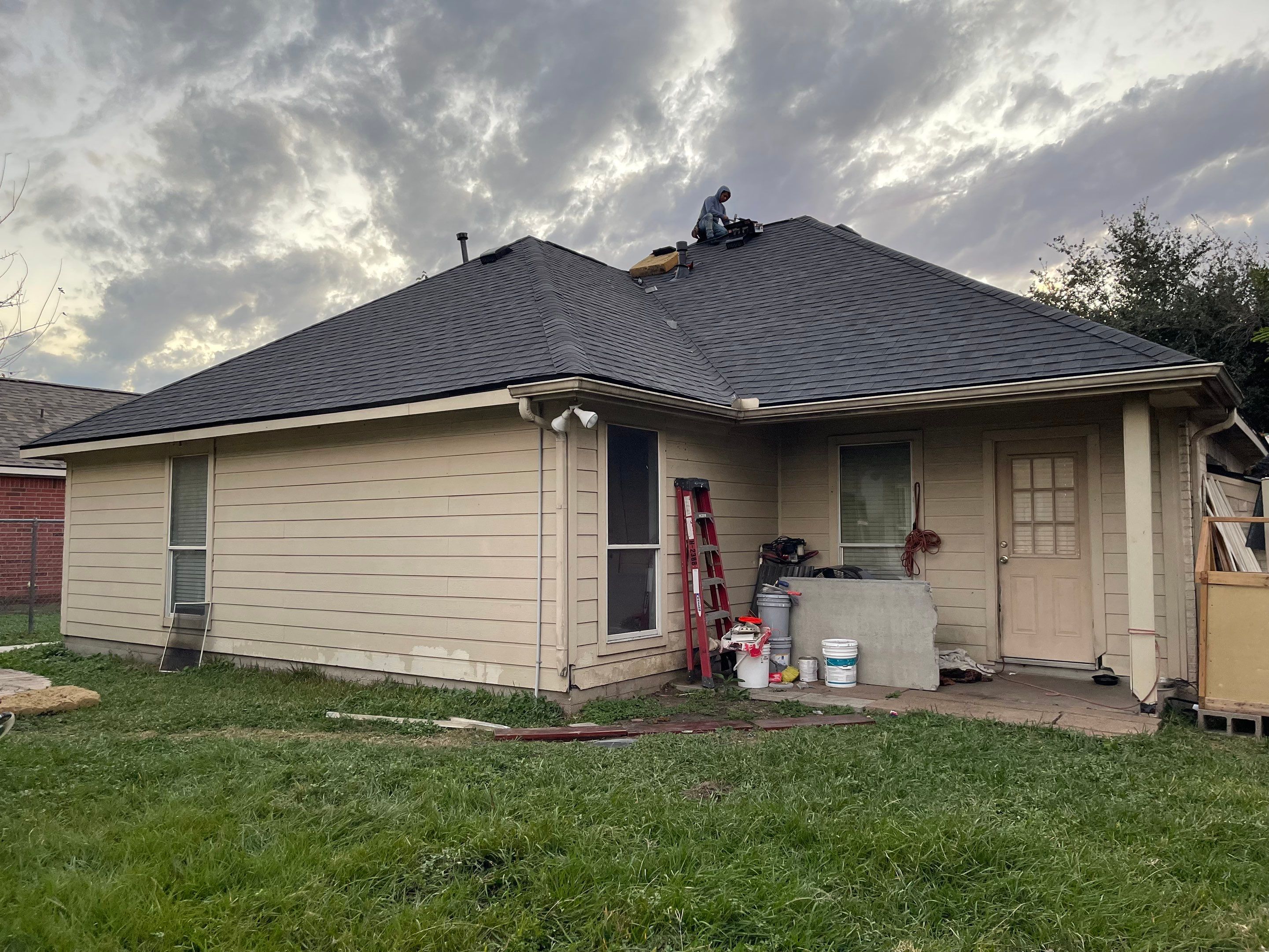 Roof Damage using Tamko Heritage® Series Rustic Black by CAP Roofing and Construction LLC