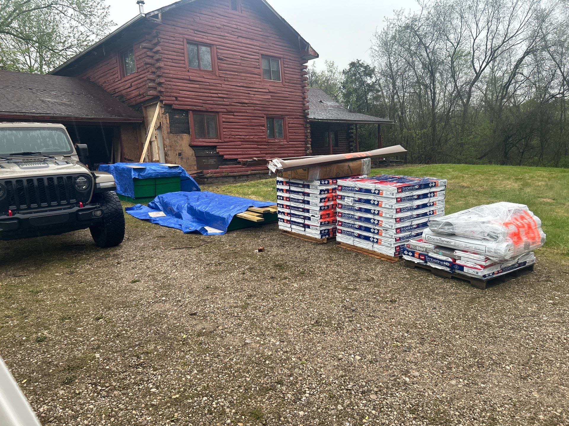 Old Farmhouse Remodel by Columbus Roofing Company