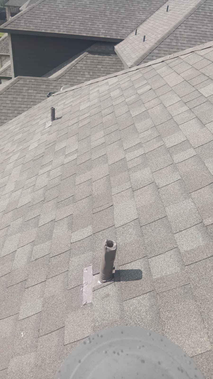 Hail Damage using Owen's Corning Duration (Lifetime) Shingles by Roof Repair Company