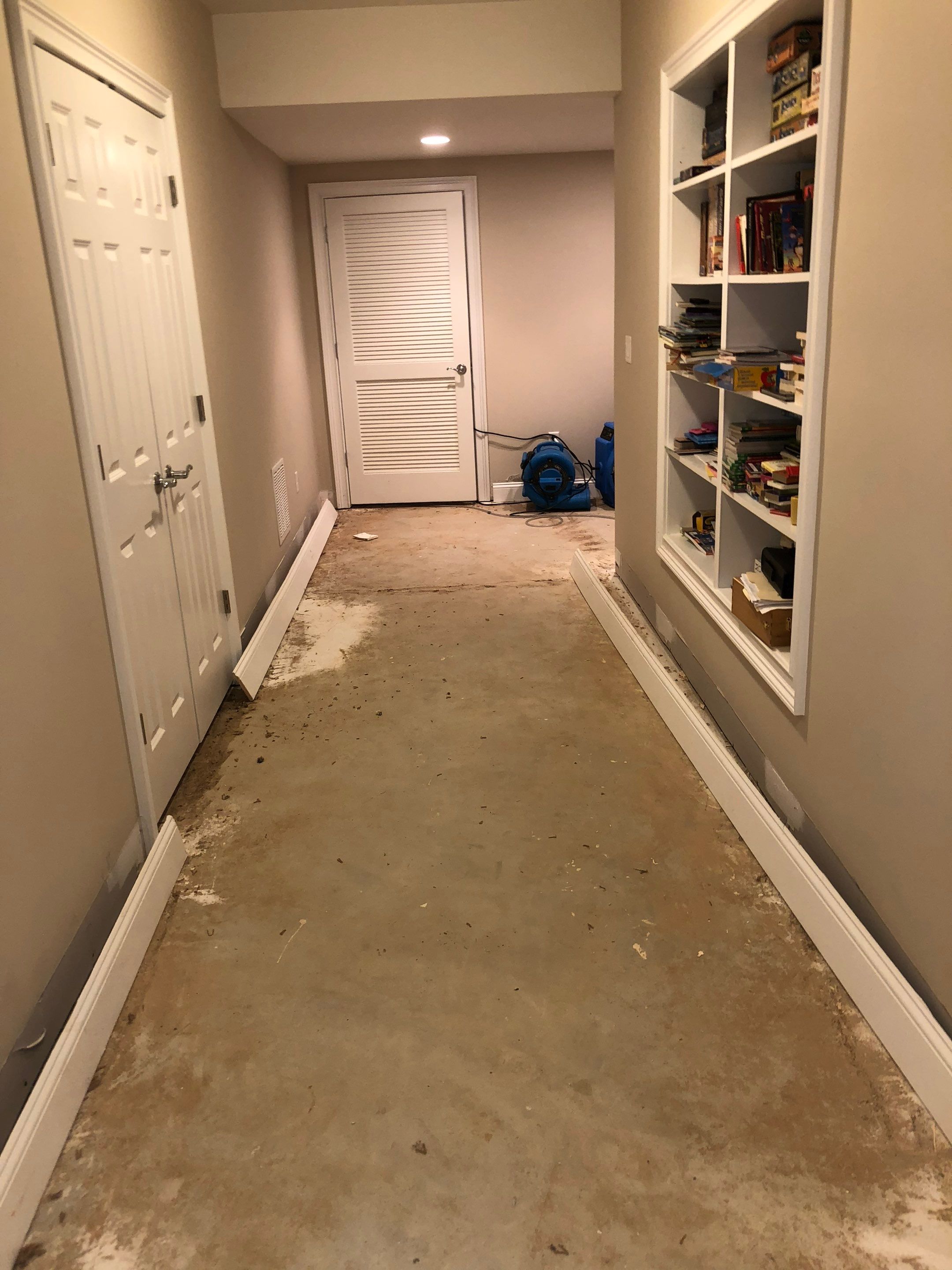 Interior French Drain Job in Summit, NJ by Pure Service Pro, LLC 