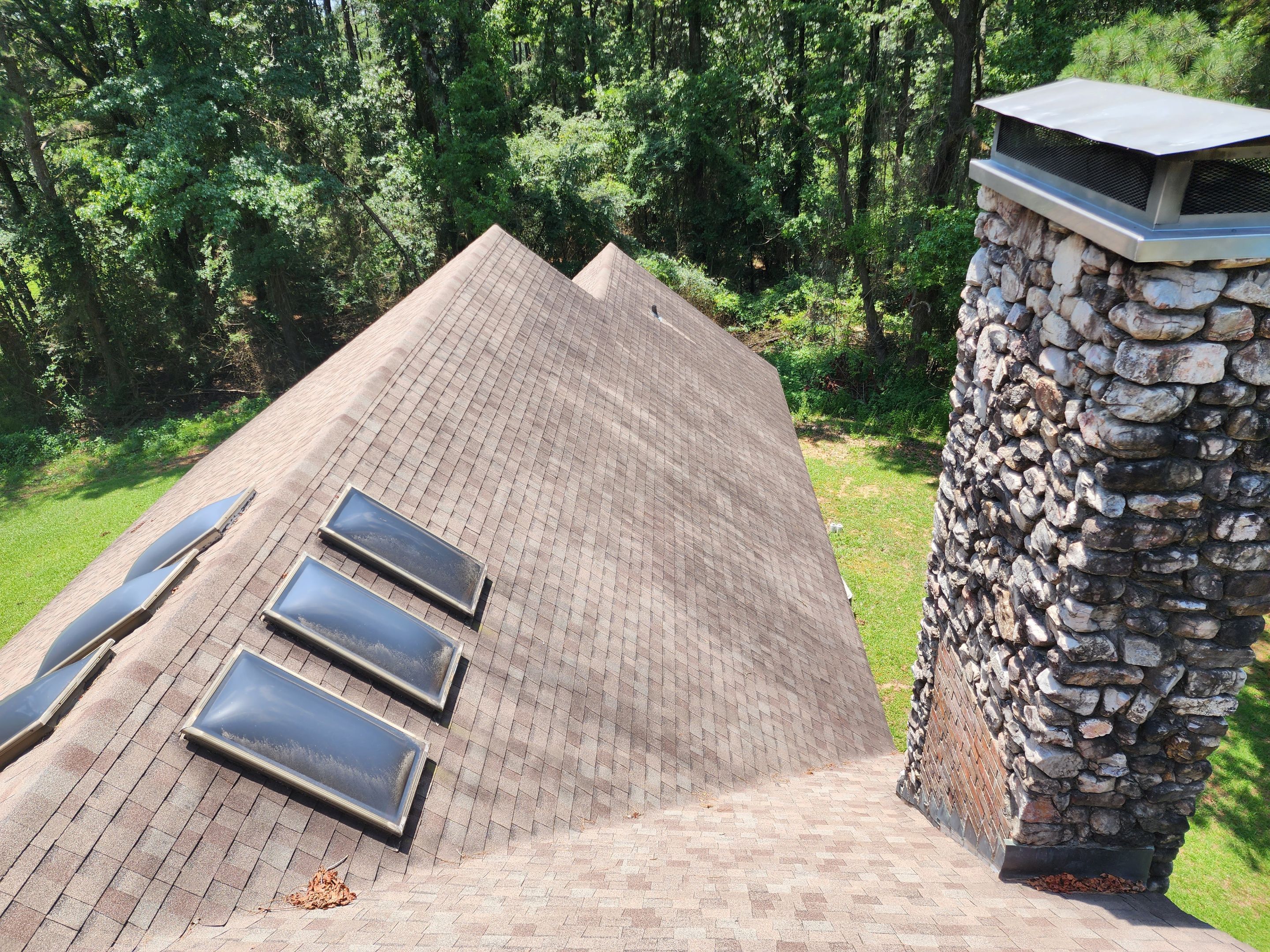 Residential Roofing Repair using Malarkey Highlander: Natural Wood by Hostetler Roofing