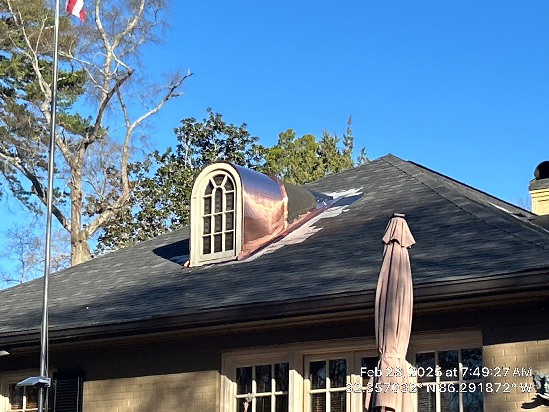 Onyx Black Shingle w/ Copper Upgrades by IAM Roofing LLC