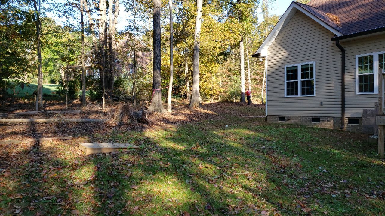 land clearing using machinery by G&H Home Tech Pros LLC