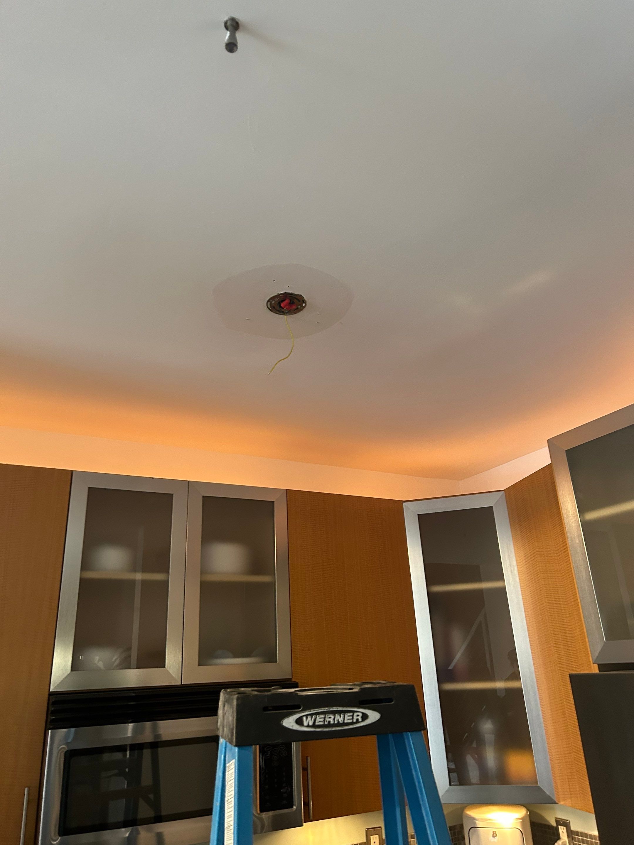 Lighting Installation using Chandelier by Staybright Electric