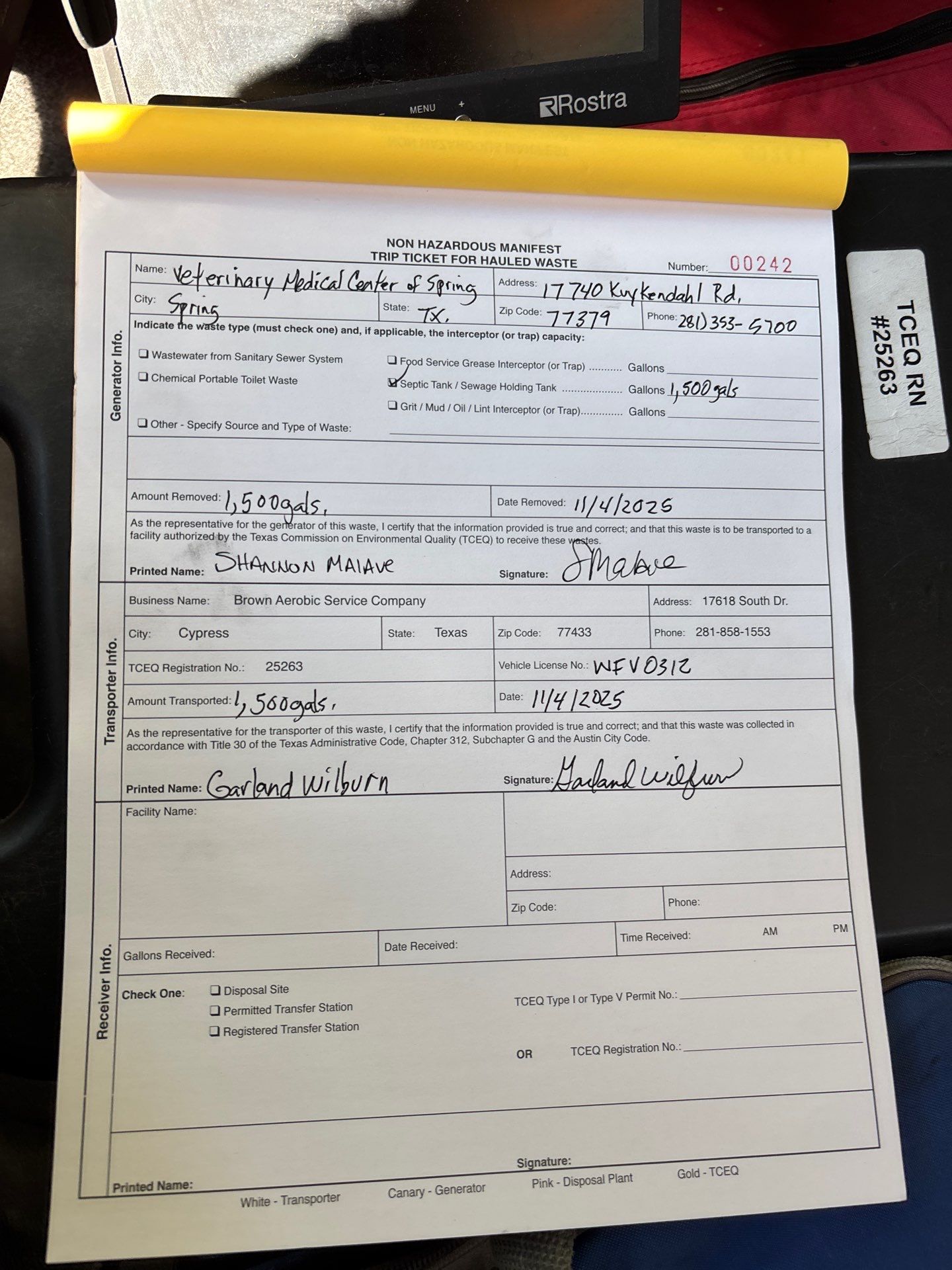 Brown Aerobic Septic Specialists featured photo.