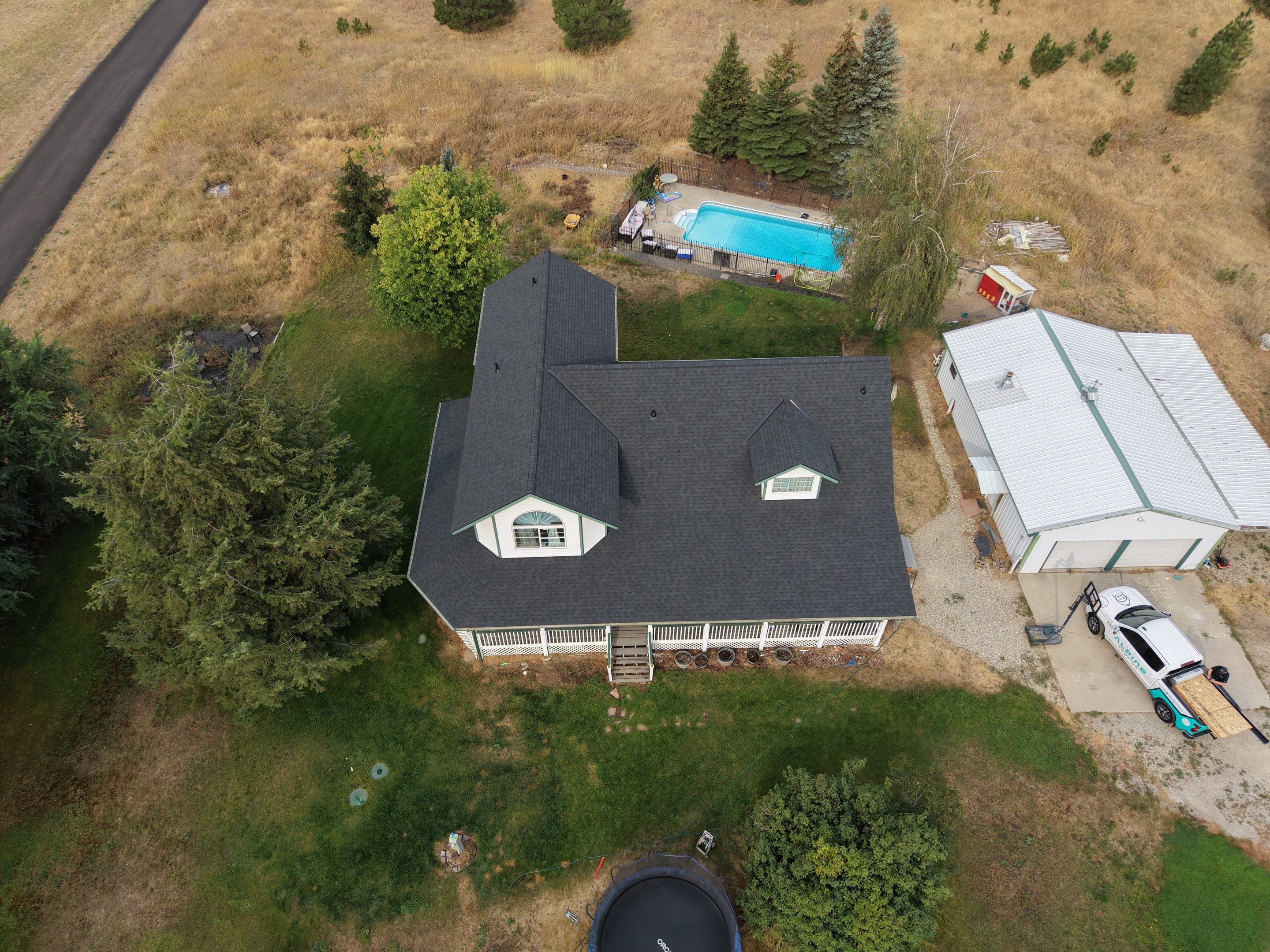 Residential Roof Replacement in Deer Park With Asphalt Architectural Shingles by Alpine Roofing