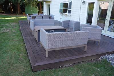 Daniel | Back Deck Installation  by Jireh Asphalt & Concrete Inc 
