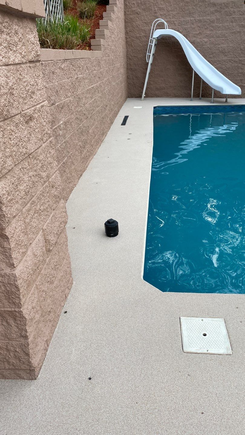 Oxford Pool Deck Project in McKees Rocks by Floors in a Day, Inc