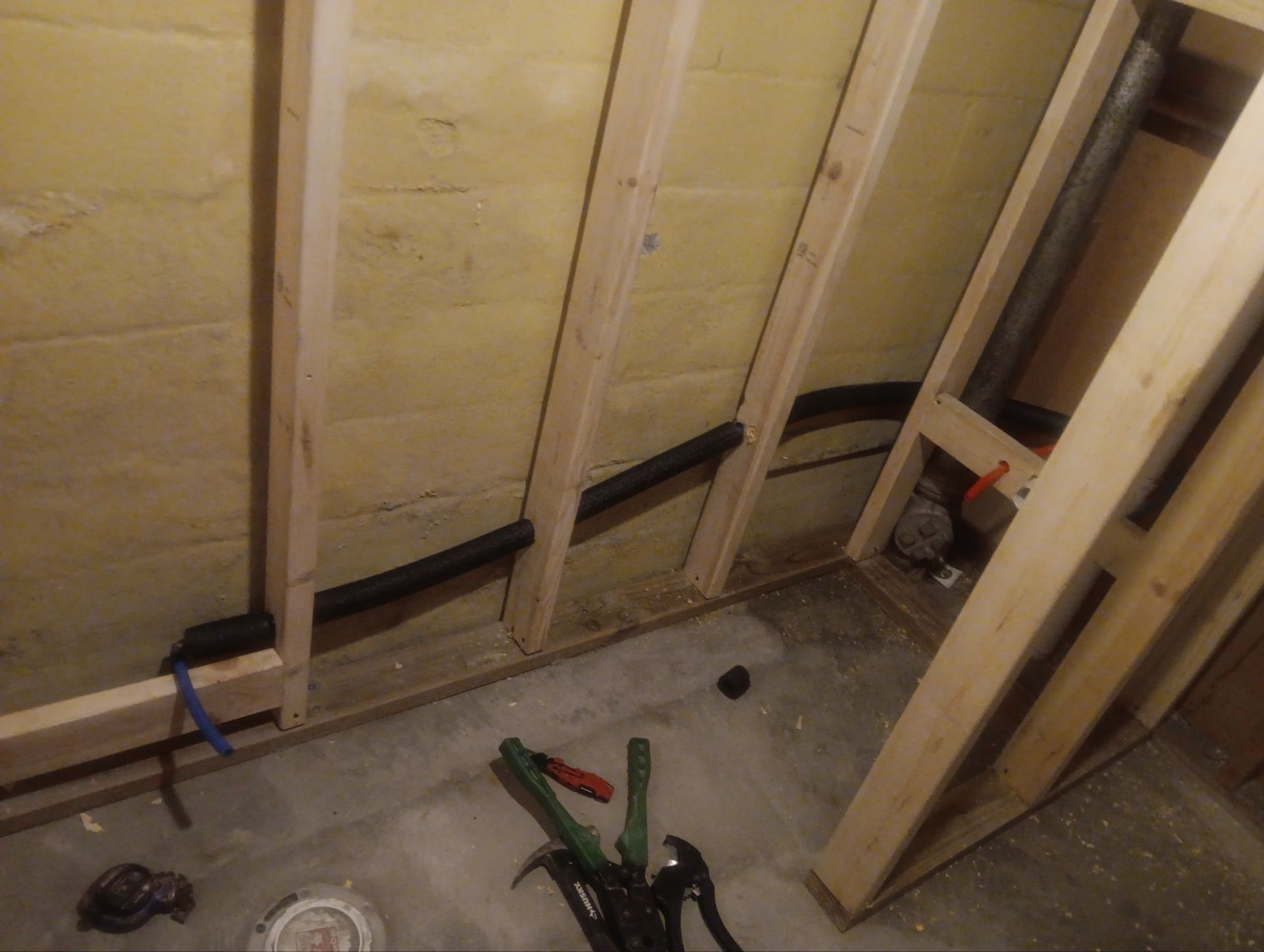 Bathroom Transformation – From Empty Space to Dream Bathroom by Johnny Five Construction 