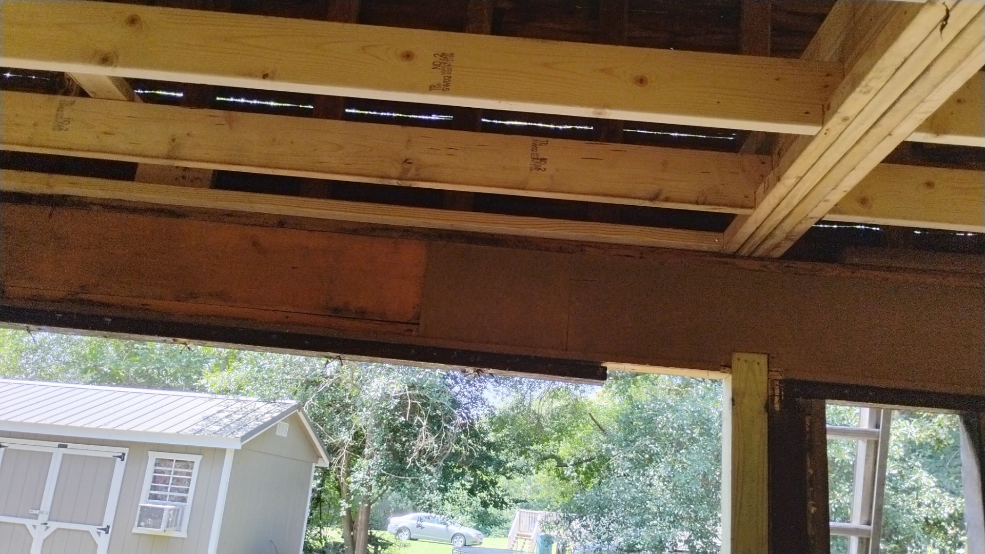 Syler roofing job by BROCK BUILDERS 