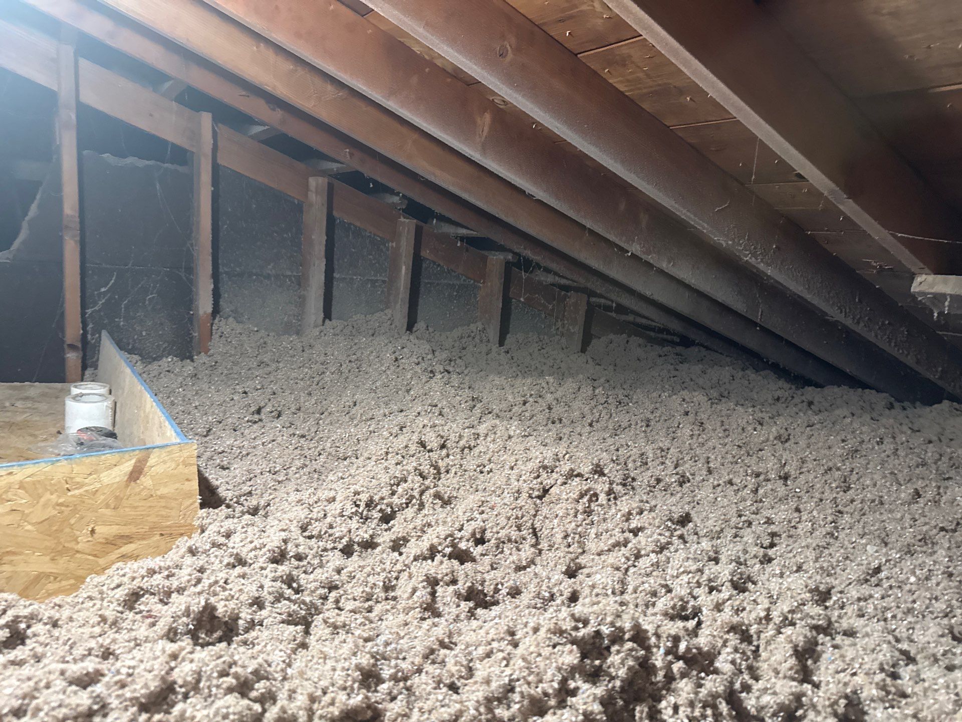 Blown-In Attic Insulation and Rodent Remediation in Canonsburg by Home Environment Solutions