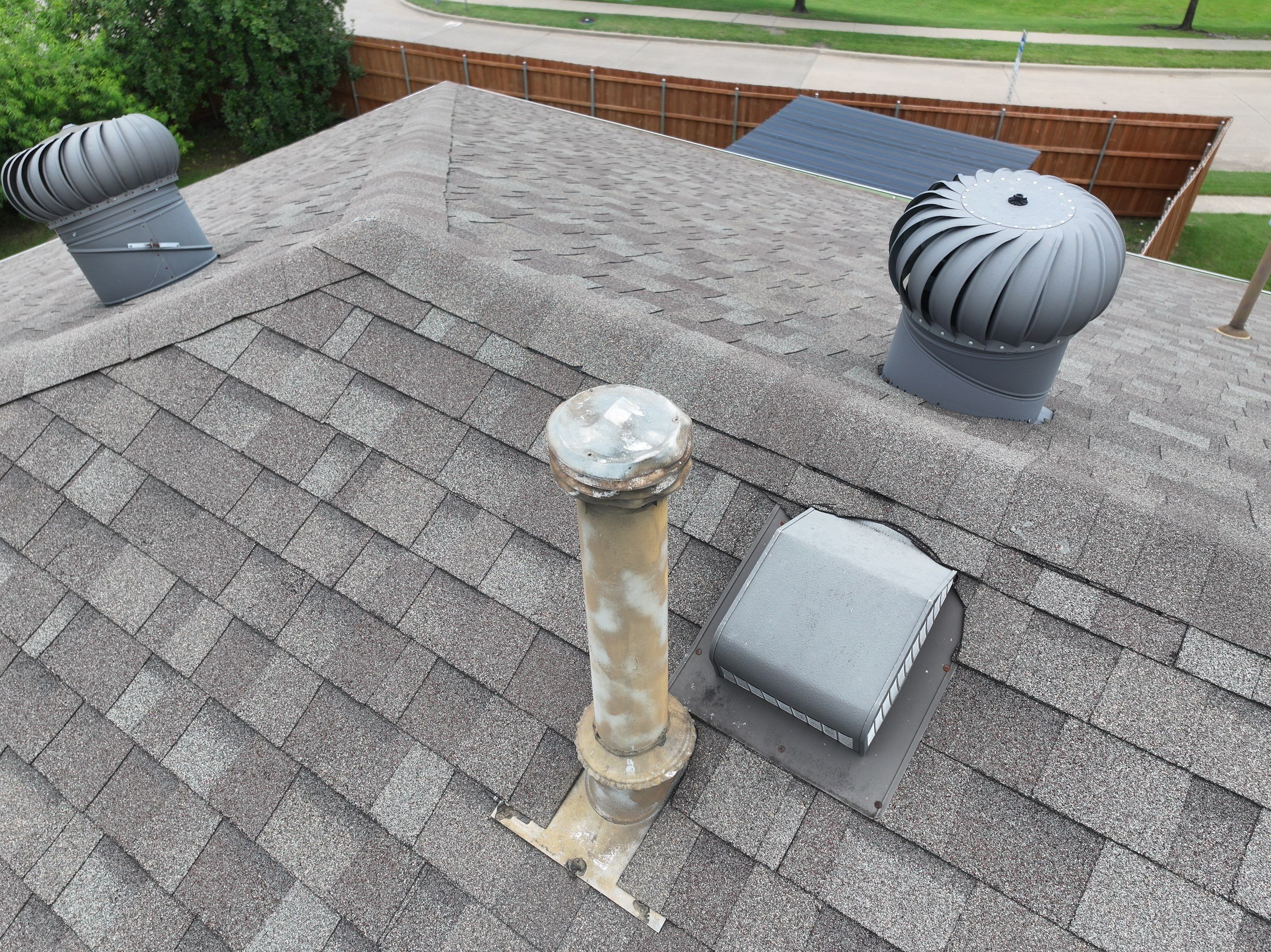 Architectural Shingle Roof Replacement and Damage Assessment in Richardson by Rich the Roofer LLC