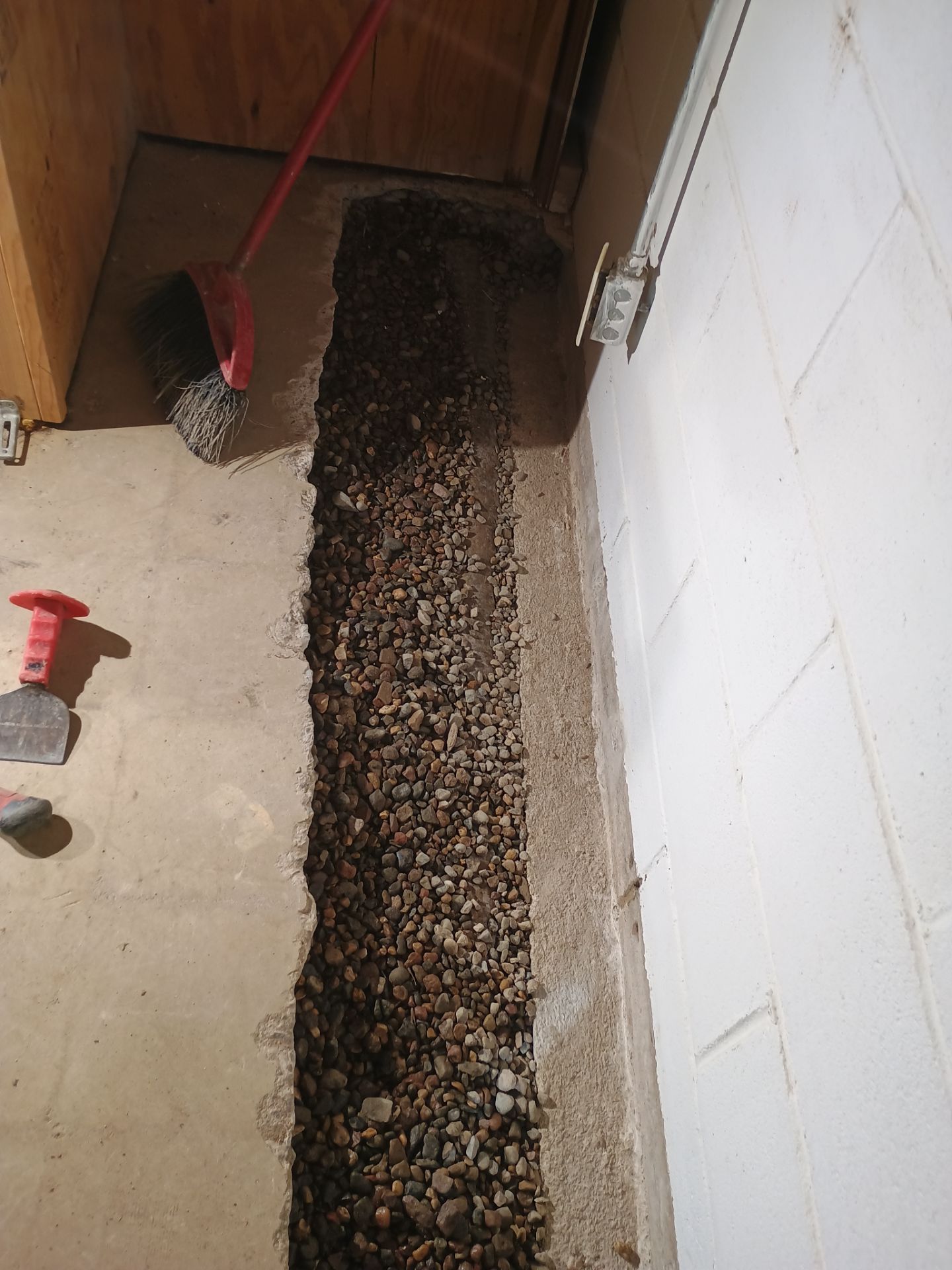 Interior Drain Tile & Foundation Crack Repair in St. Anthony, MN by Waterproofing Northeast