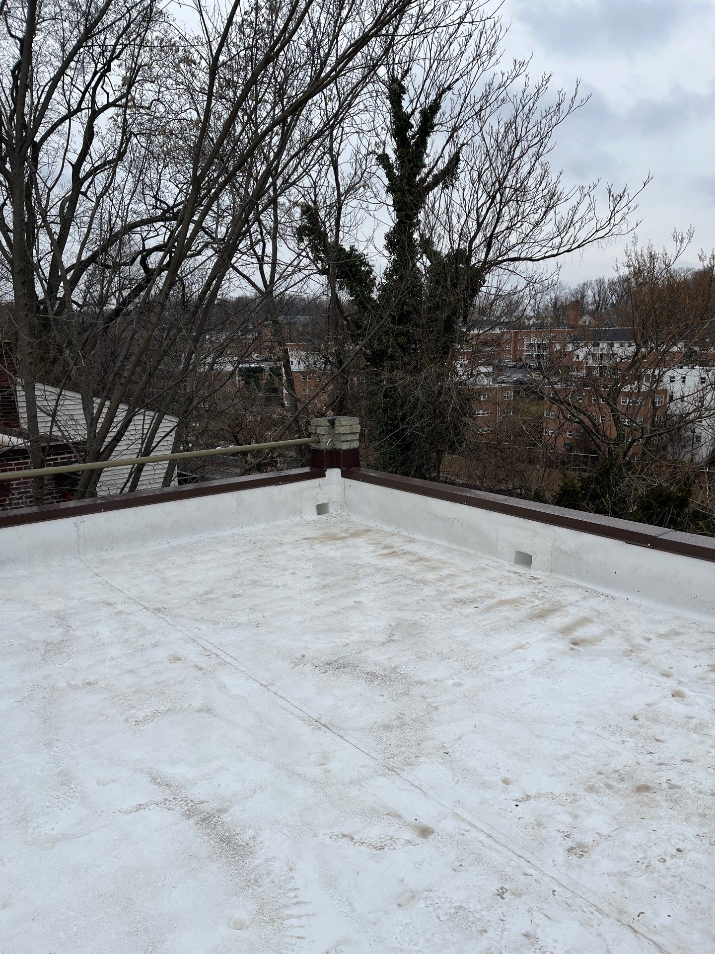 Arlington Flat TPO Roof Installation by RM Banning, Inc.