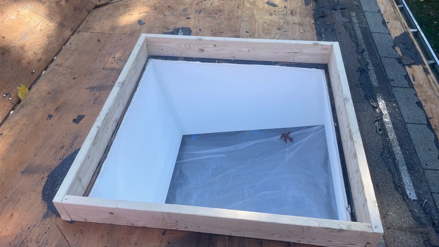 Skylights and Roof Replacement in Upton, MA by Master Roof Inc