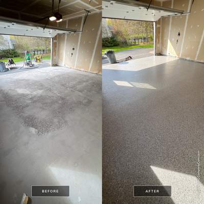 Silverado garage floor coating 