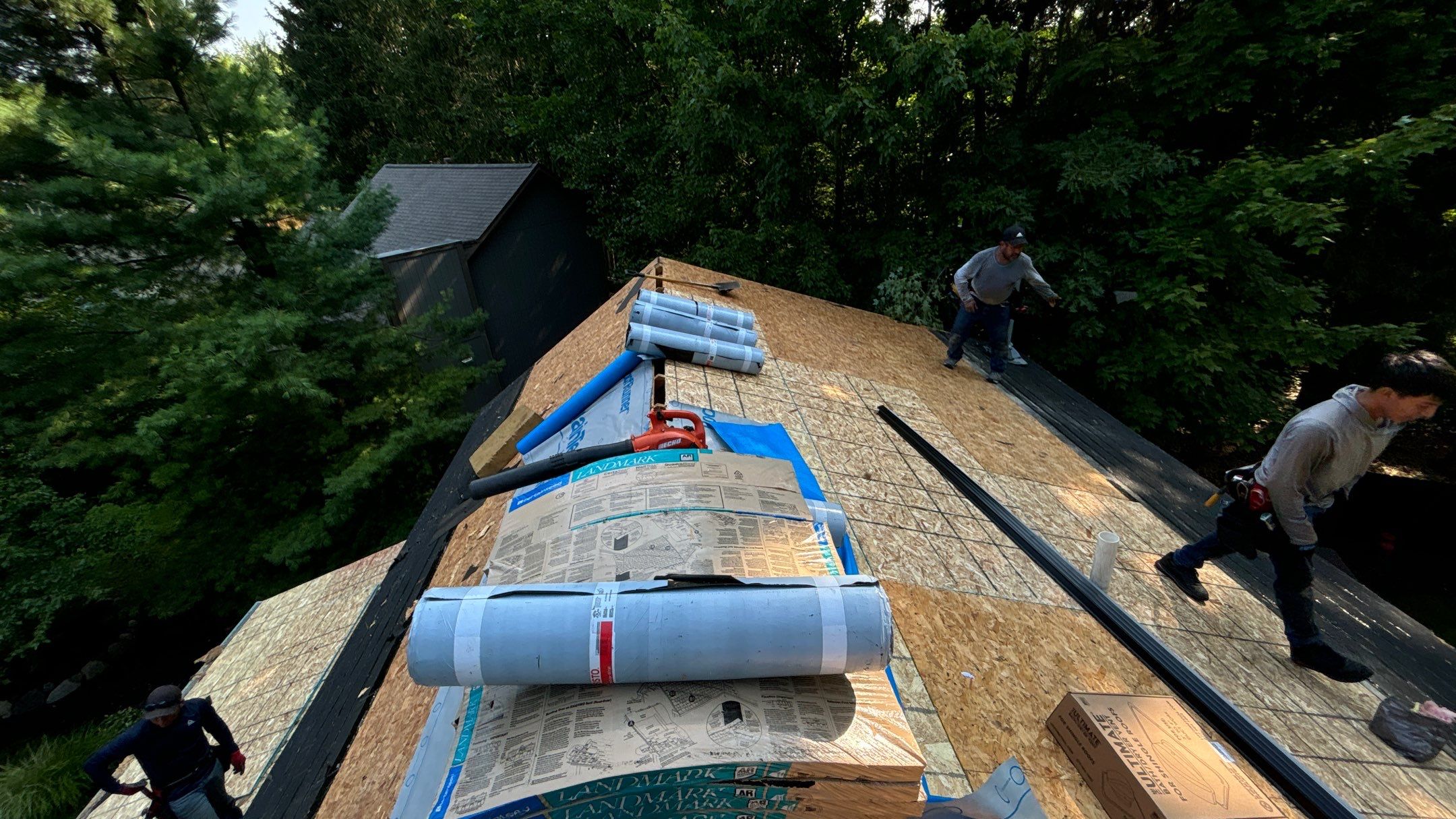 Roof Replacement using CertainTeed Landmark by 180 Contractors