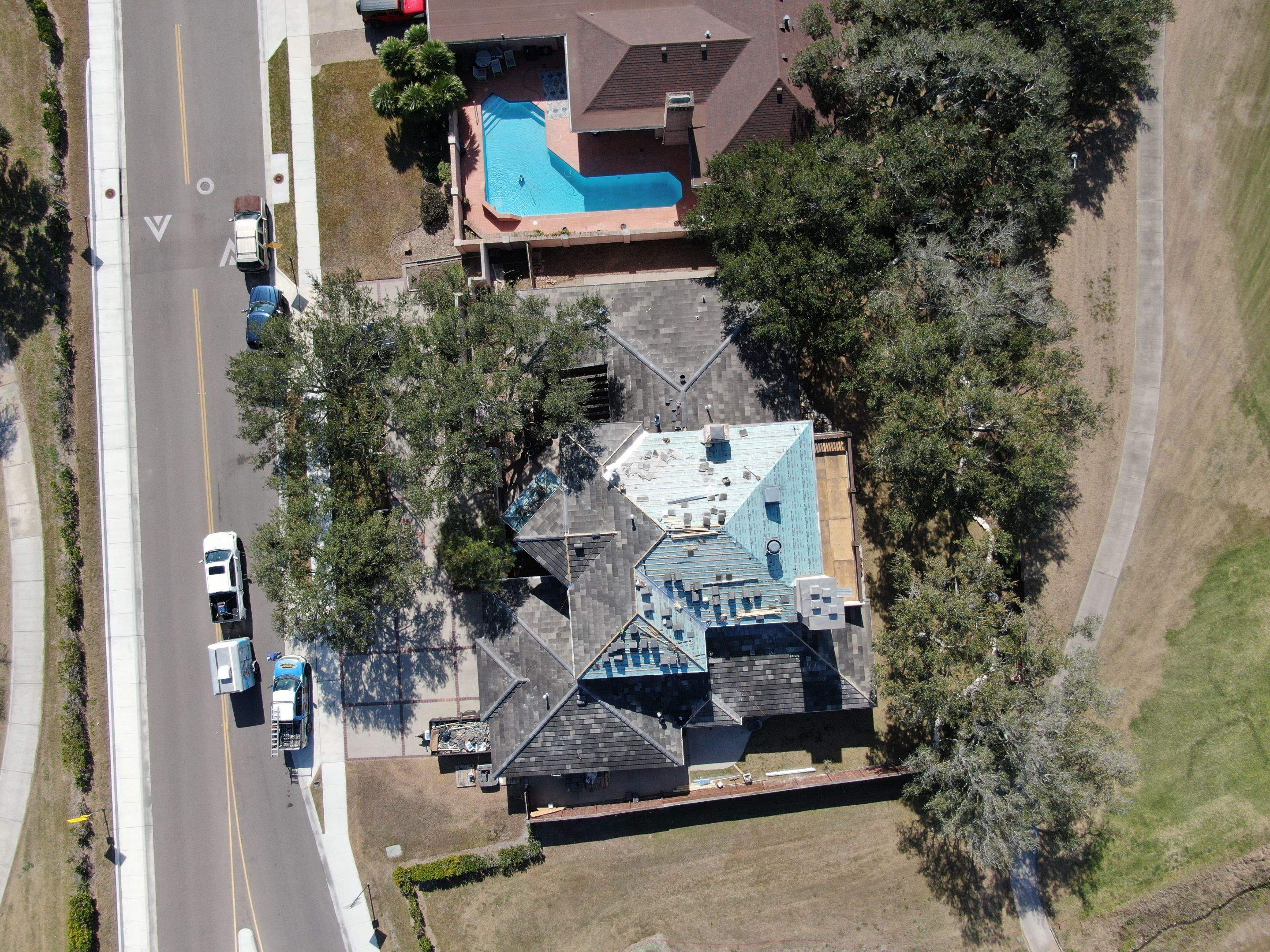 Golf Course Mansion on the Green, in the Heart Of Corpus Christi by Bayfront Roofing and Construction