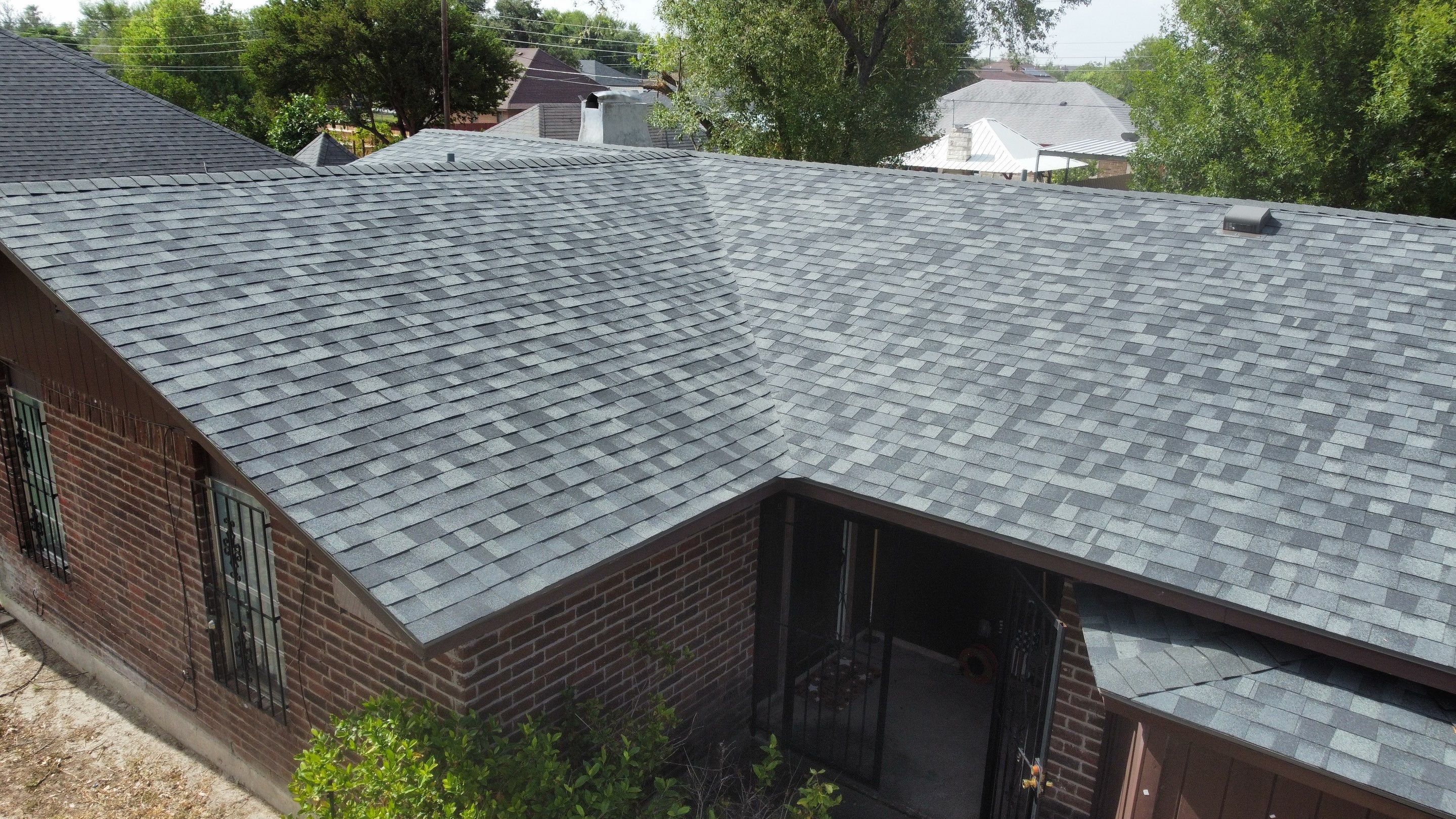 Edinburg Roof Project by Bison Roofing  
