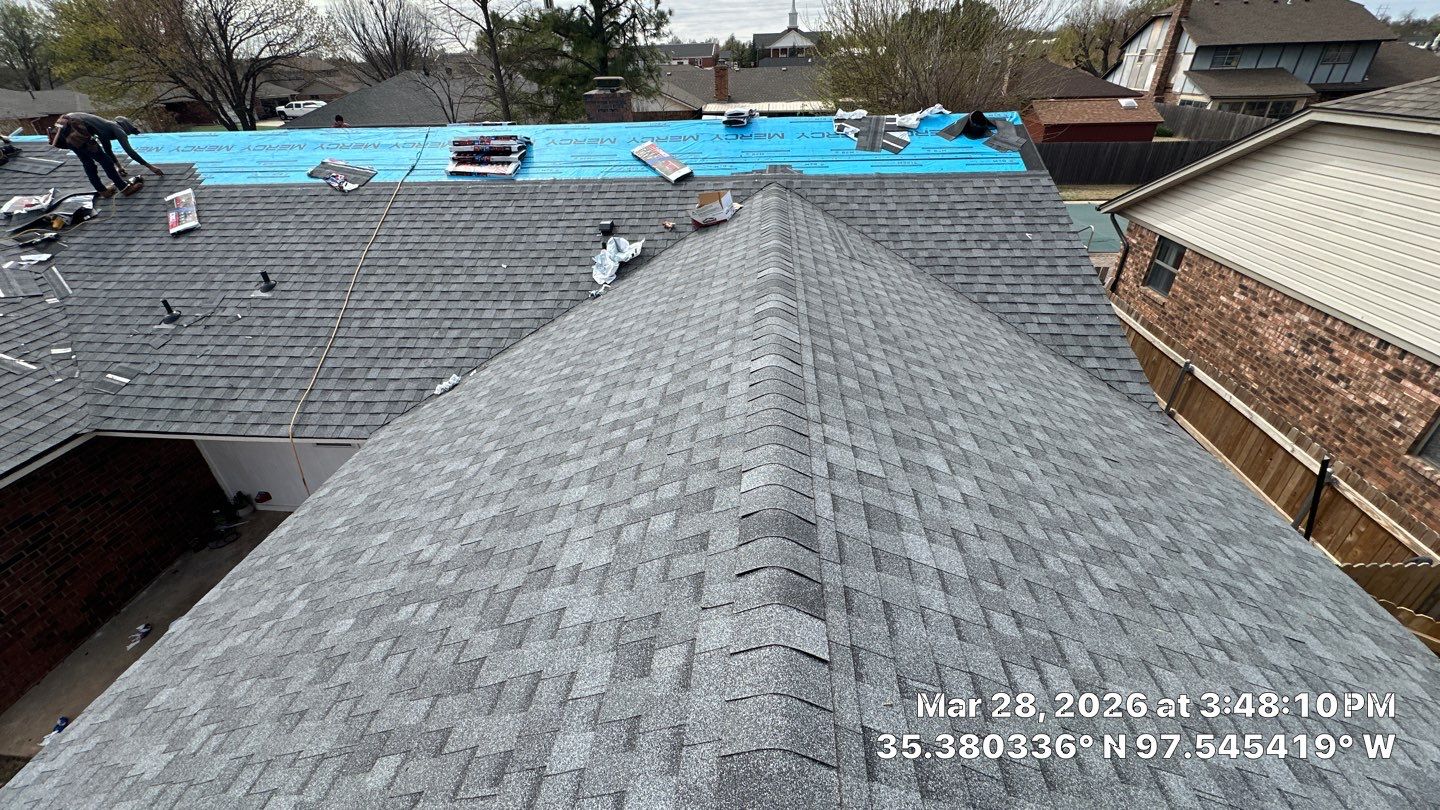 Project in Oklahoma City by Icon Roofing And Construction