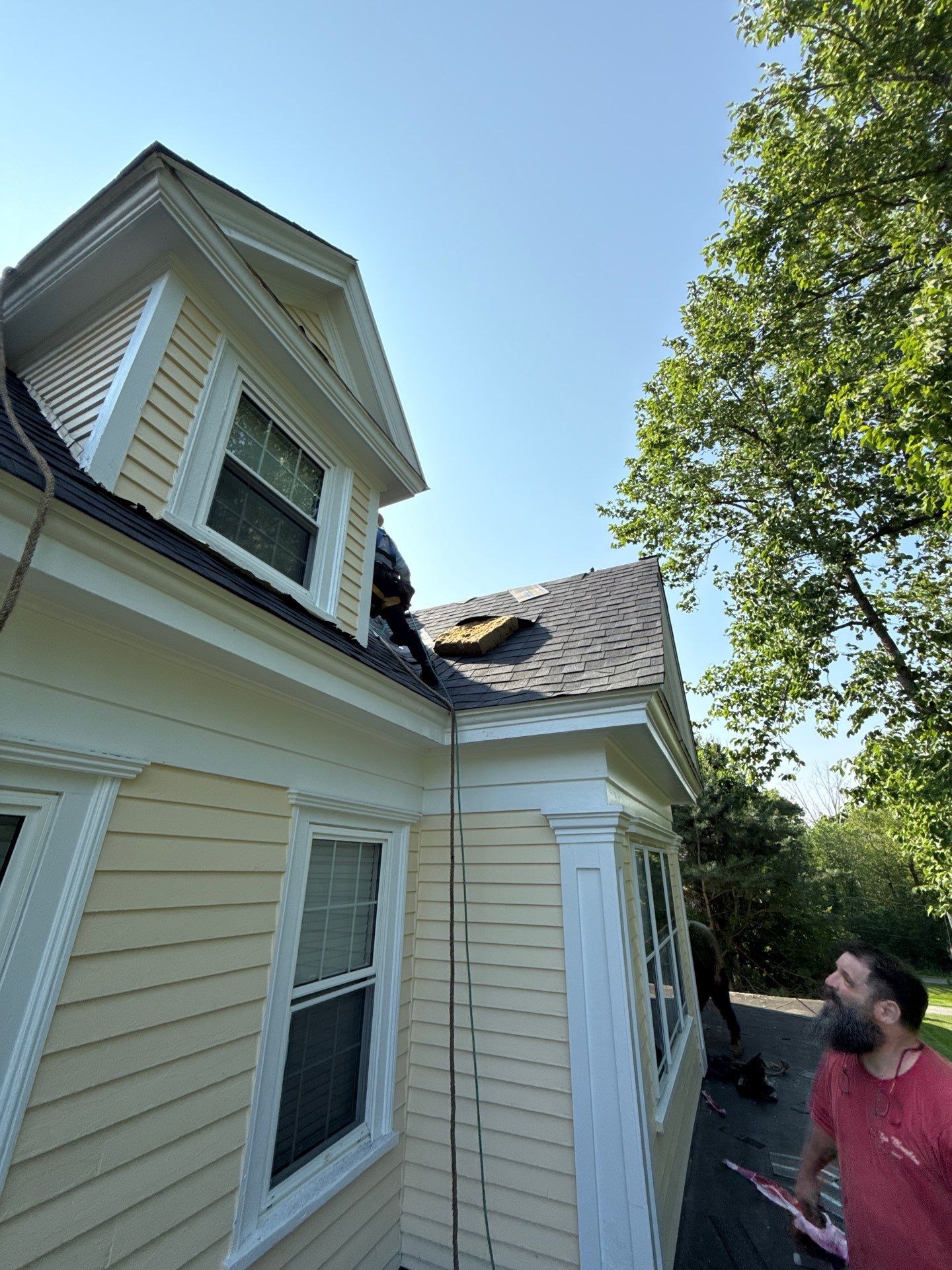 Full Roof Replacement & EPDM Restoration – North Andover, MA by Mighty Dog Roofing of Greater Middlesex County