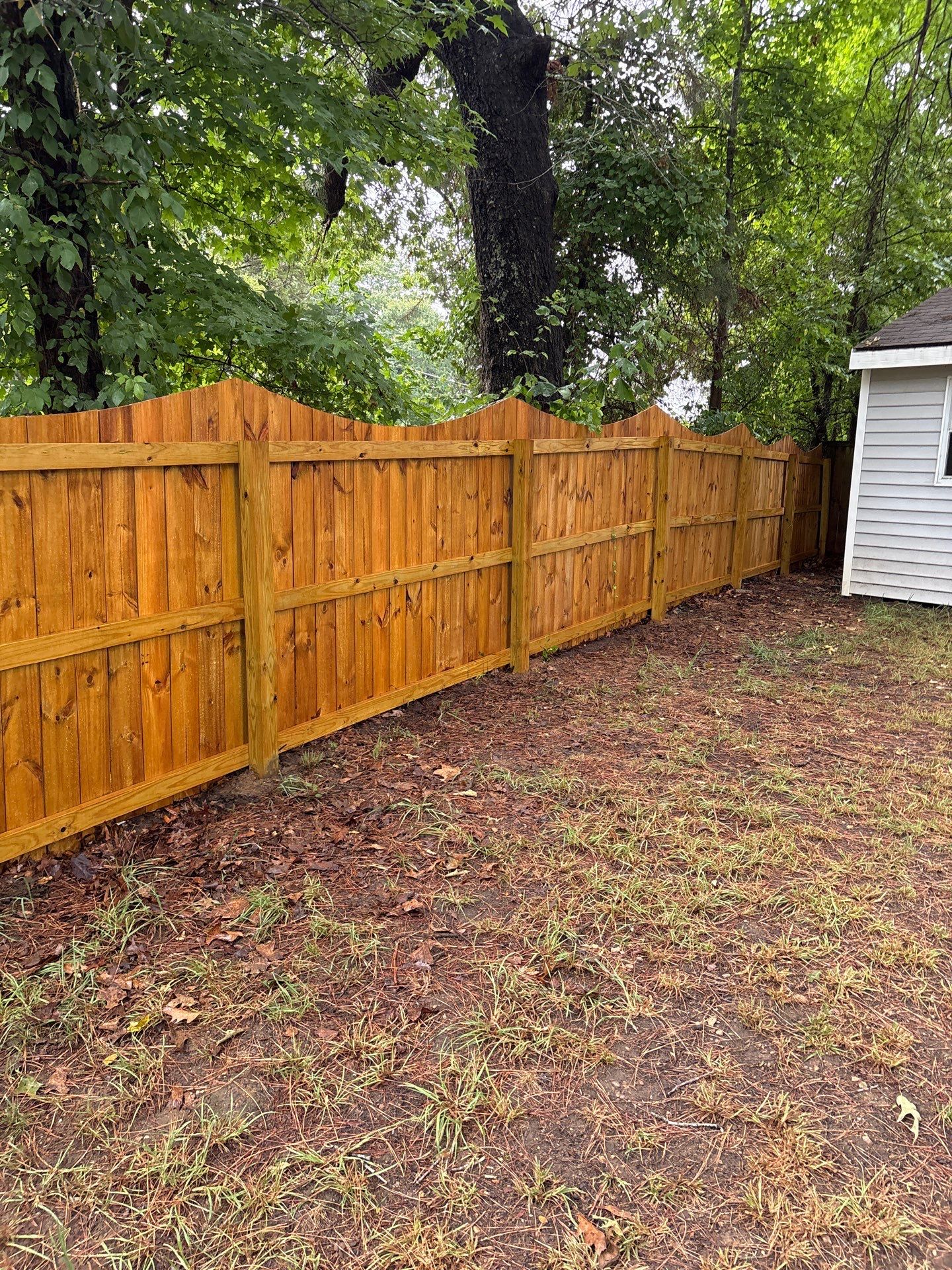 Fence using Wood Sealant by DuraSeal