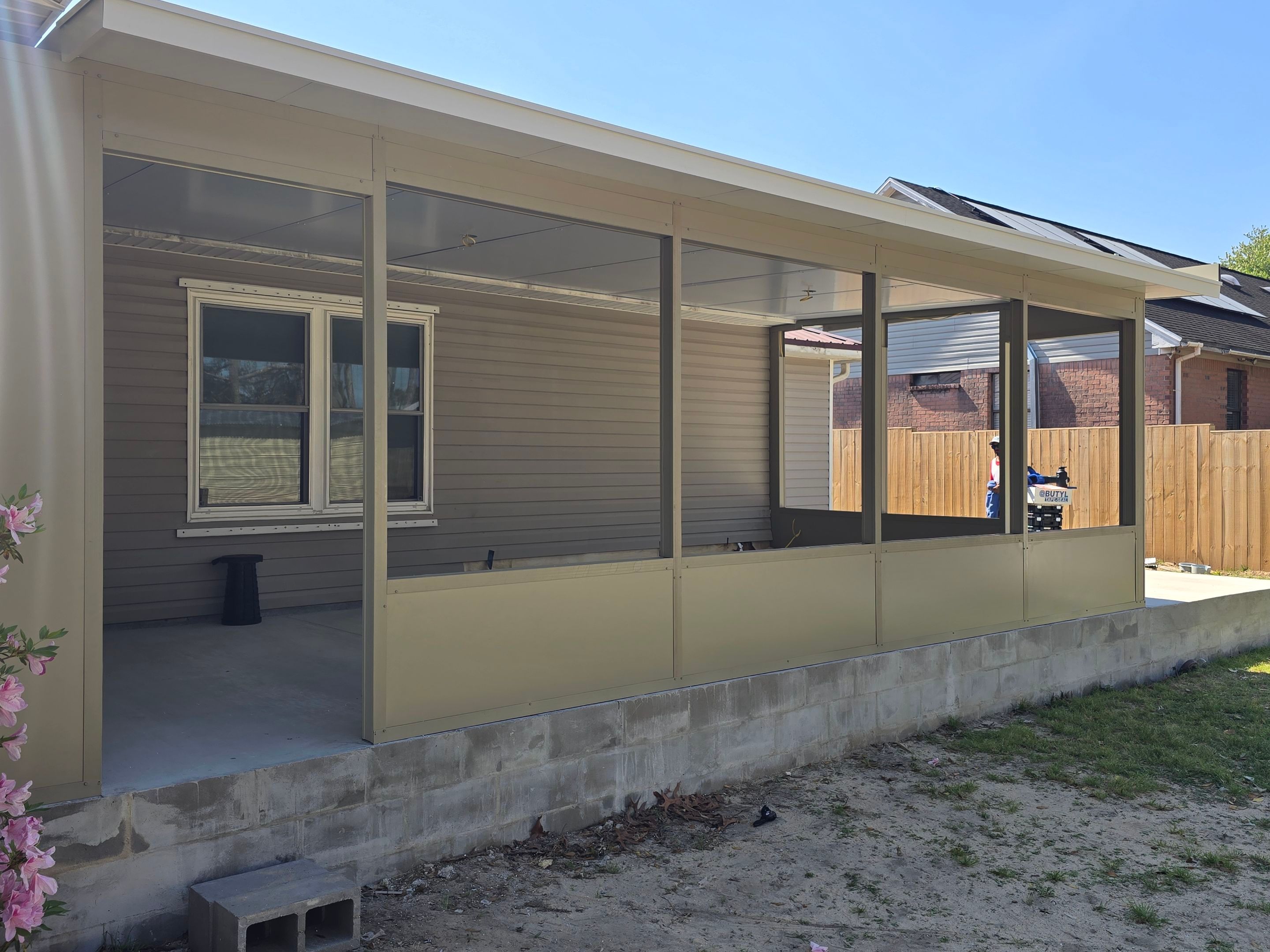 Glass Room & Patio Cover in Crestview by Titan Sunrooms