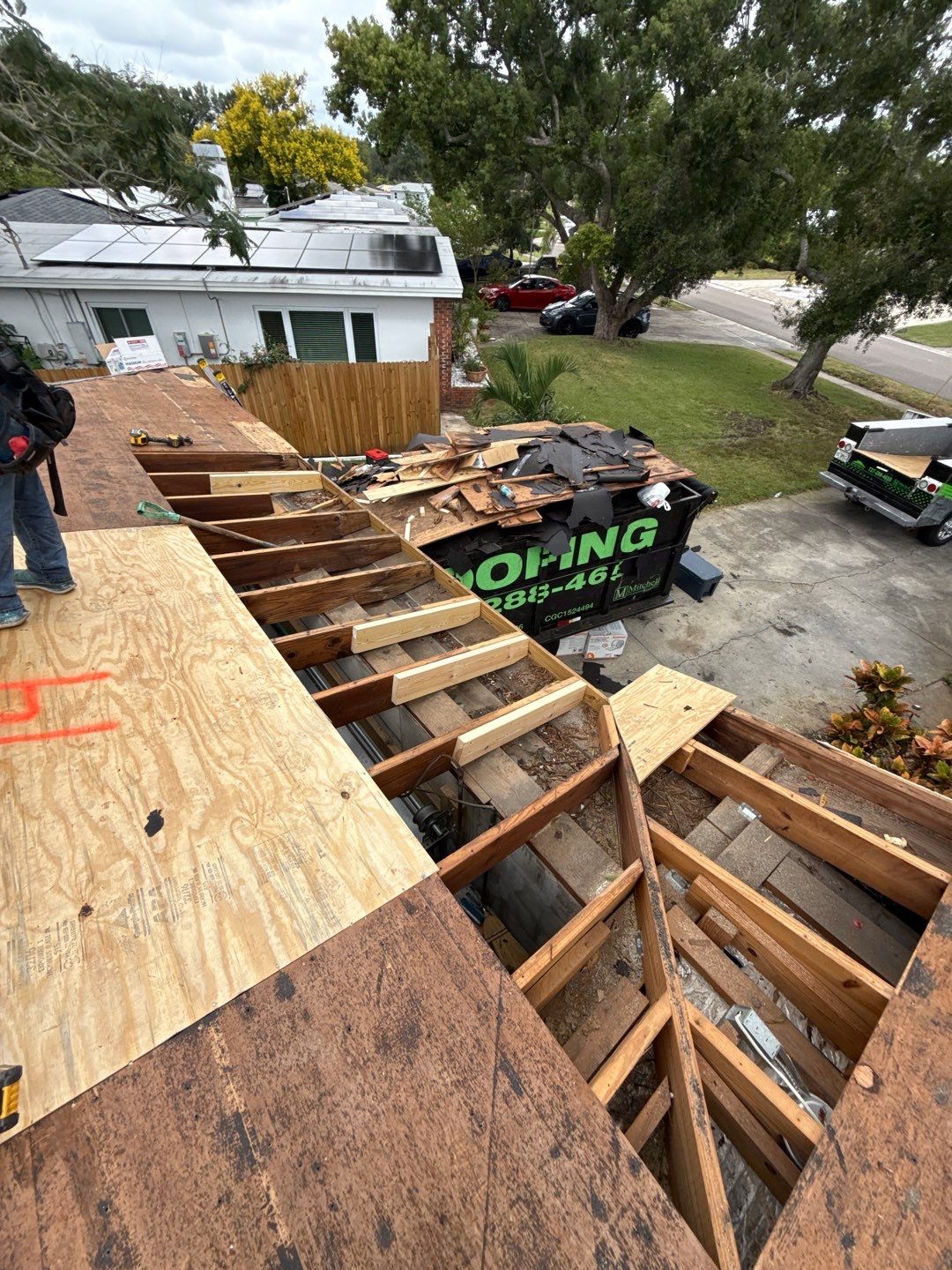 Project in St. Petersburg 33710 by Mitchell Roofing Company LLC