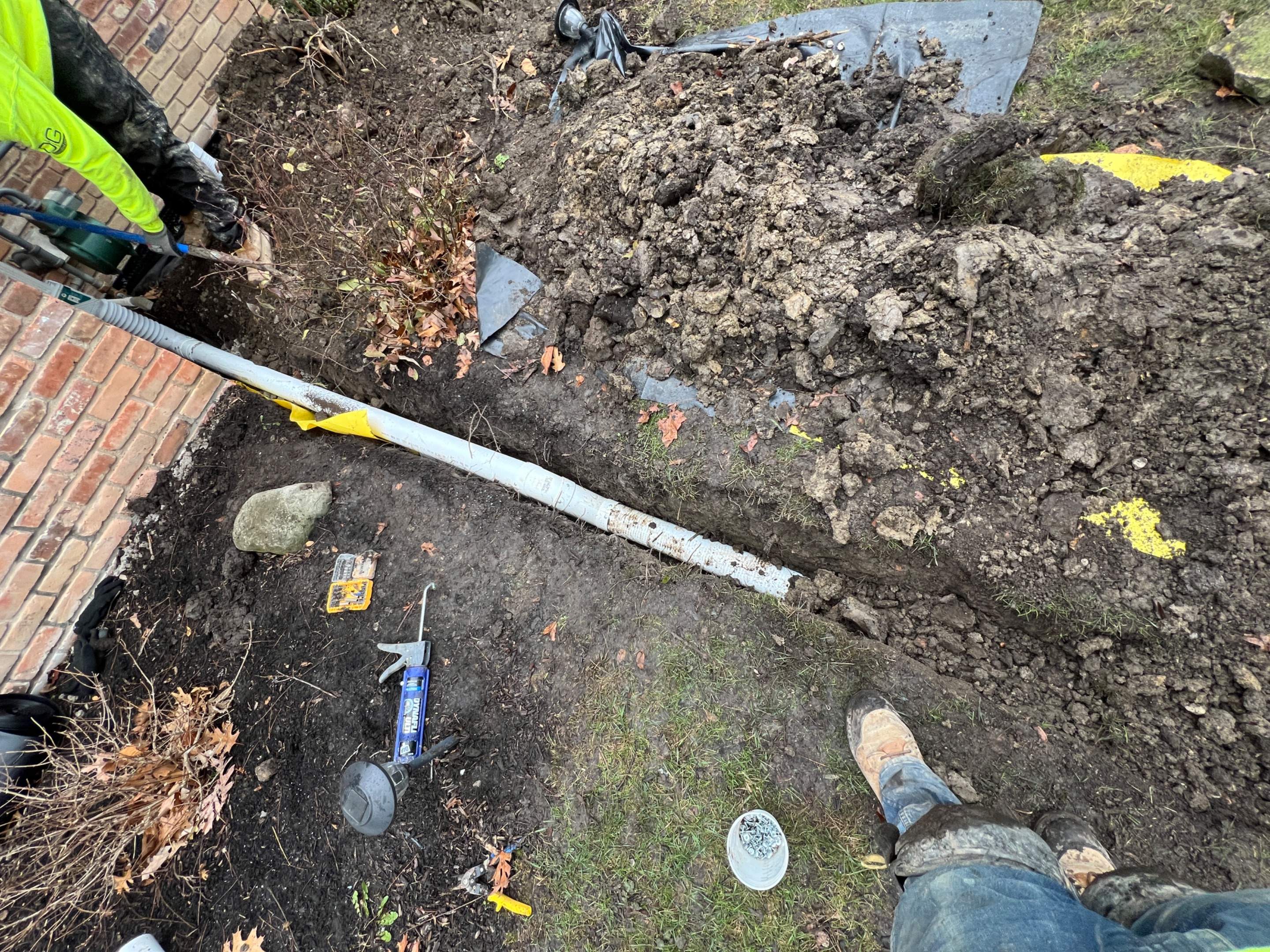 Wall Reinforcement and Shallow Tile System by Toledo Basement Repair