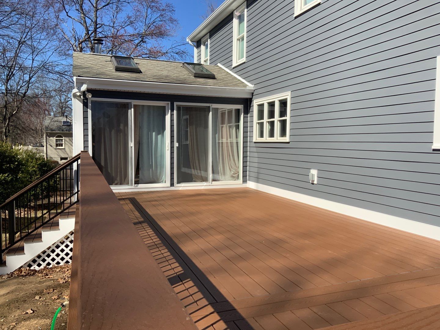 Deck and Sidin in Milford, MA by UBrothers Construction