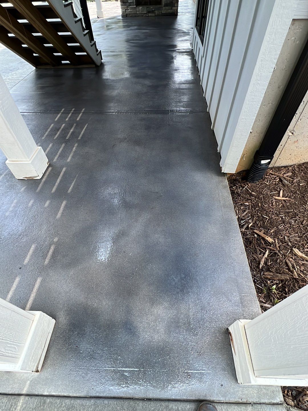 Stamped Concrete Patio by Xtreme Concrete Services