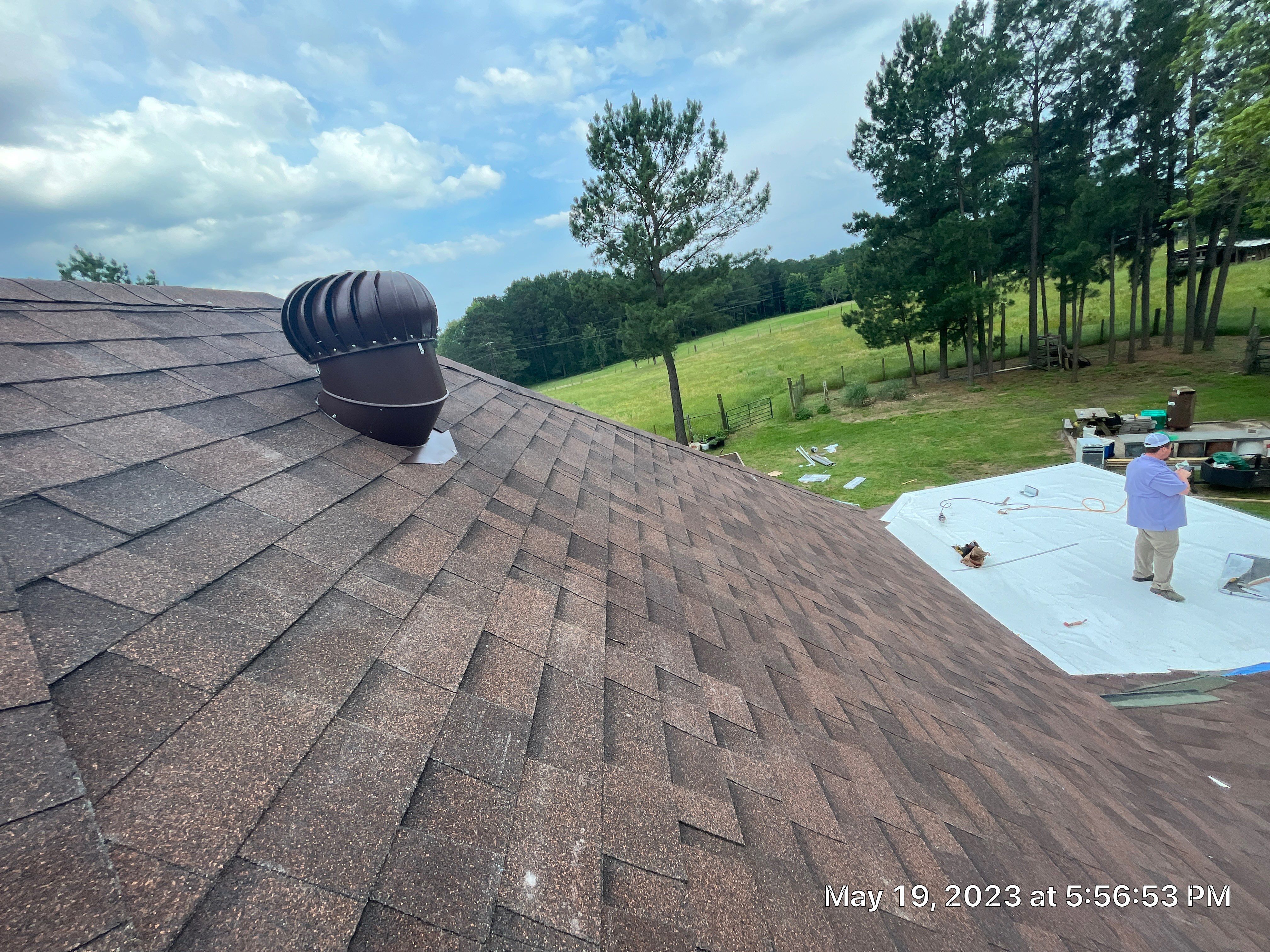 Residential Shingle Reroof using Malarkey Highlander NEX by Hostetler Roofing