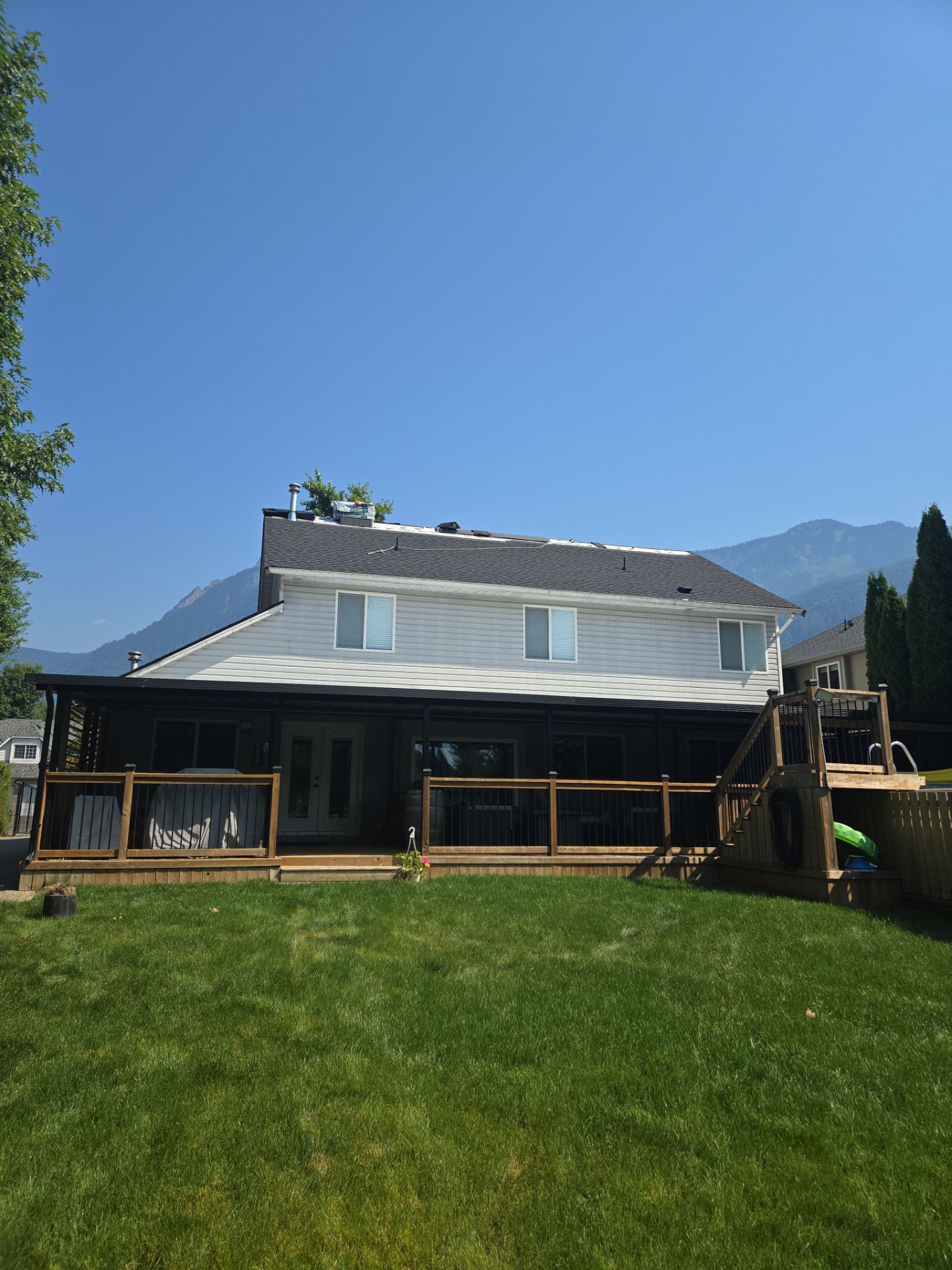 Residential Reroof Shingle -Charcoal by Top Notch Roofing Inc
