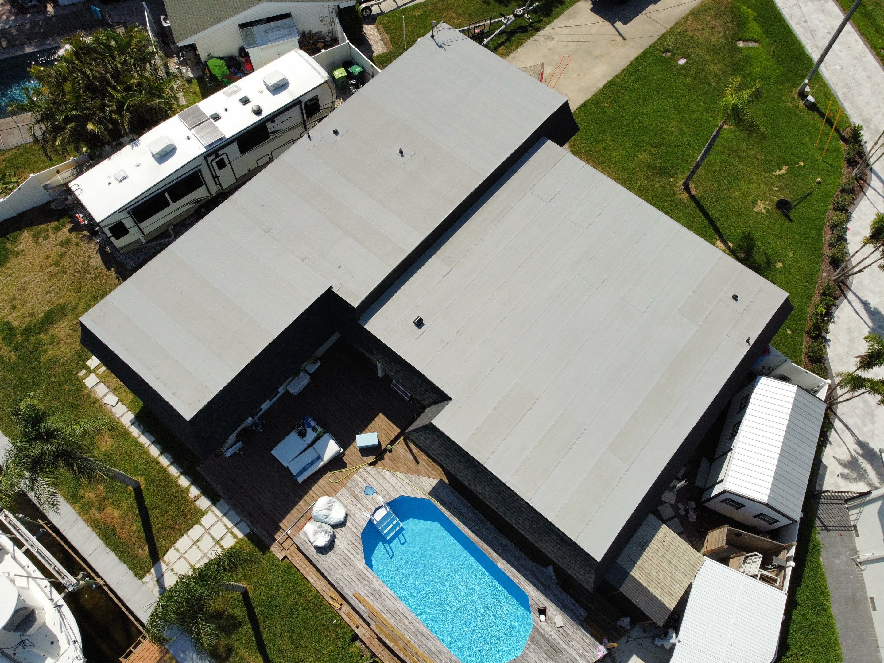 Roof Replacement in Palm Harbor, FL. by Steadfast Roofing