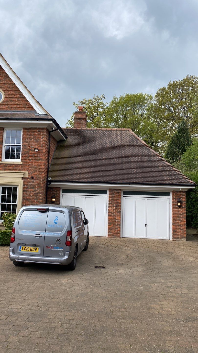 Roof Clean using Honda 15lpm Low Pressure Washing Machine by Ges Exterior Cleaning ltd